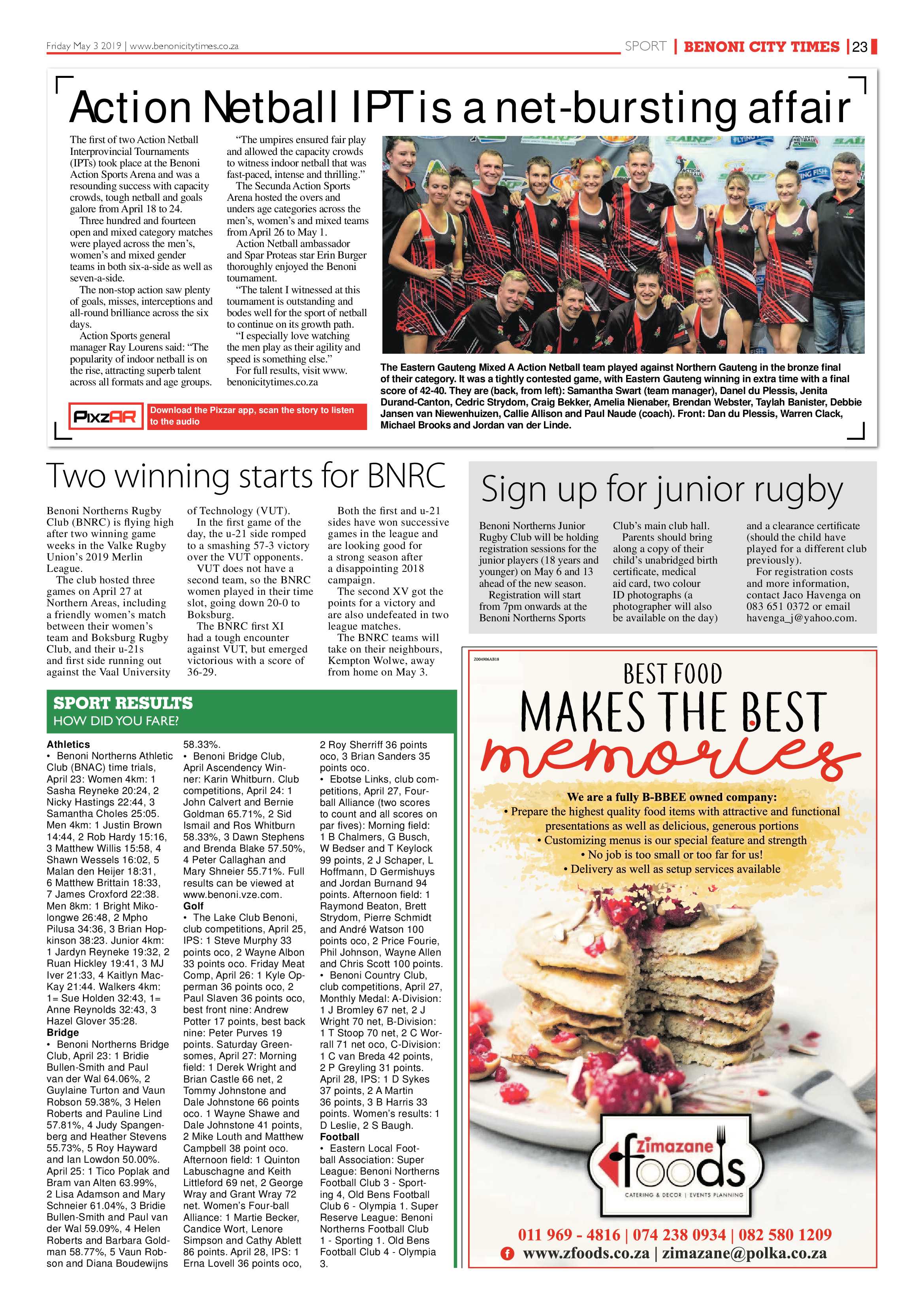 Benoni City Times 02 May 2019 page 23
