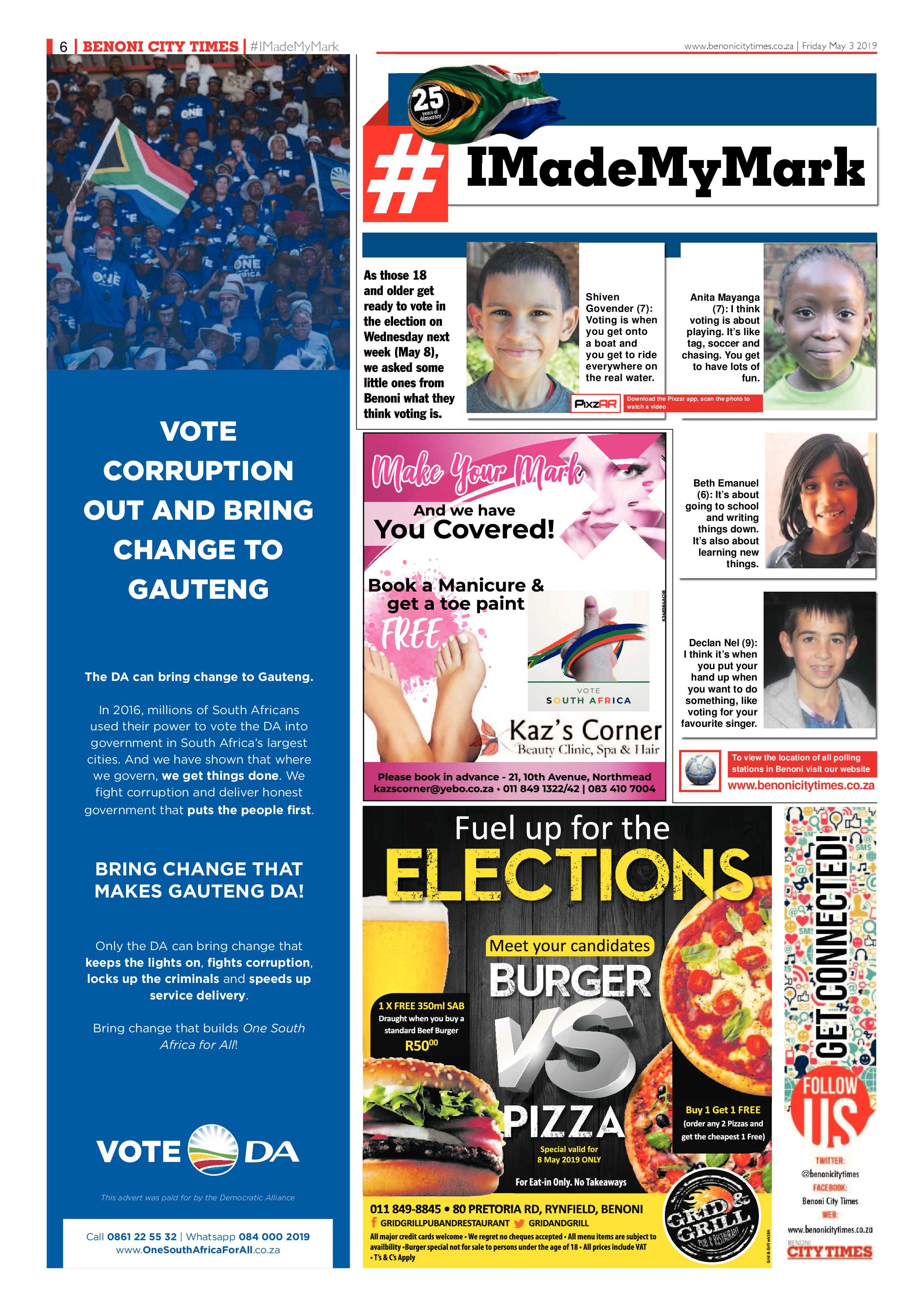 Benoni City Times 02 May 2019 page 6