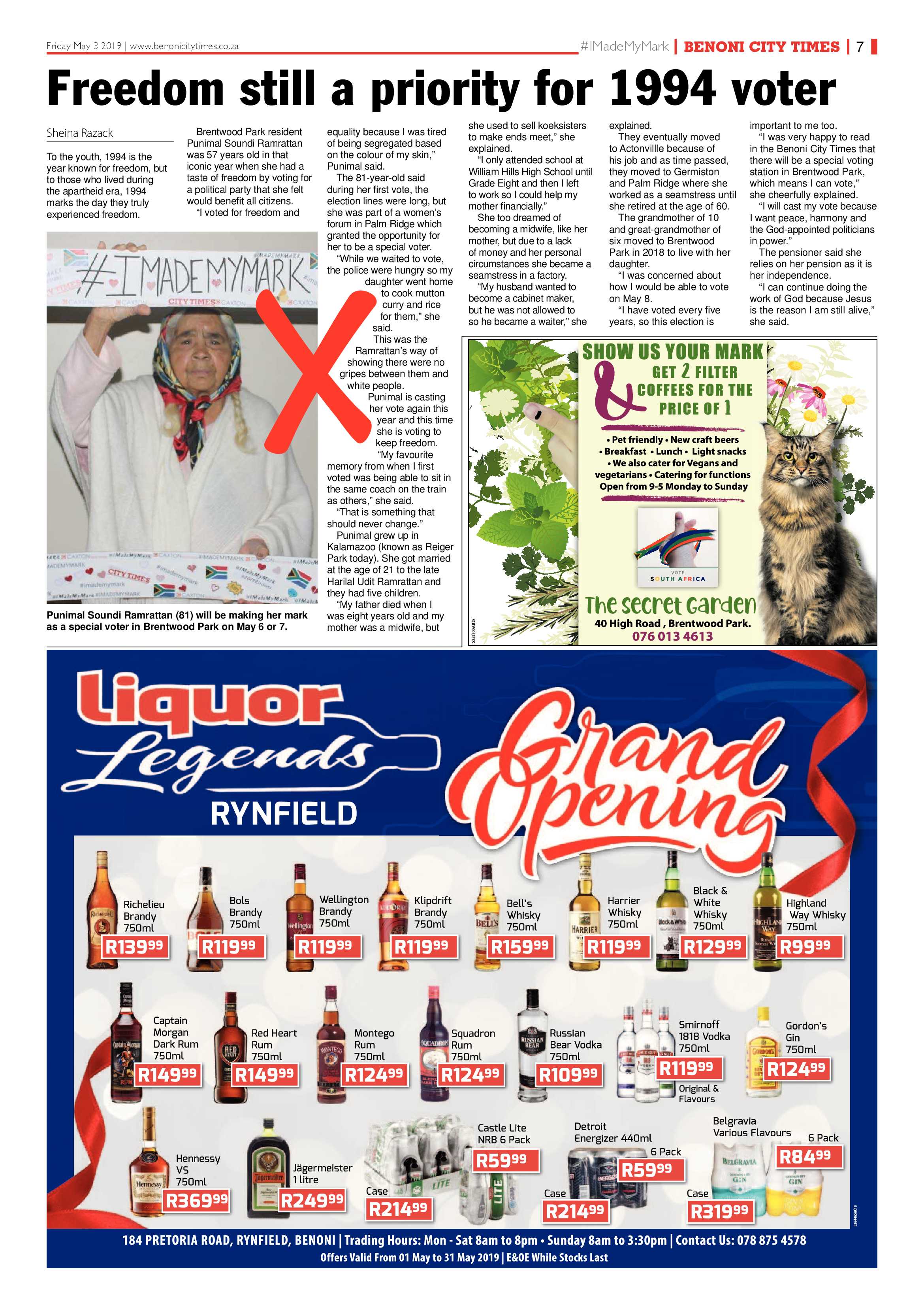 Benoni City Times 02 May 2019 page 7