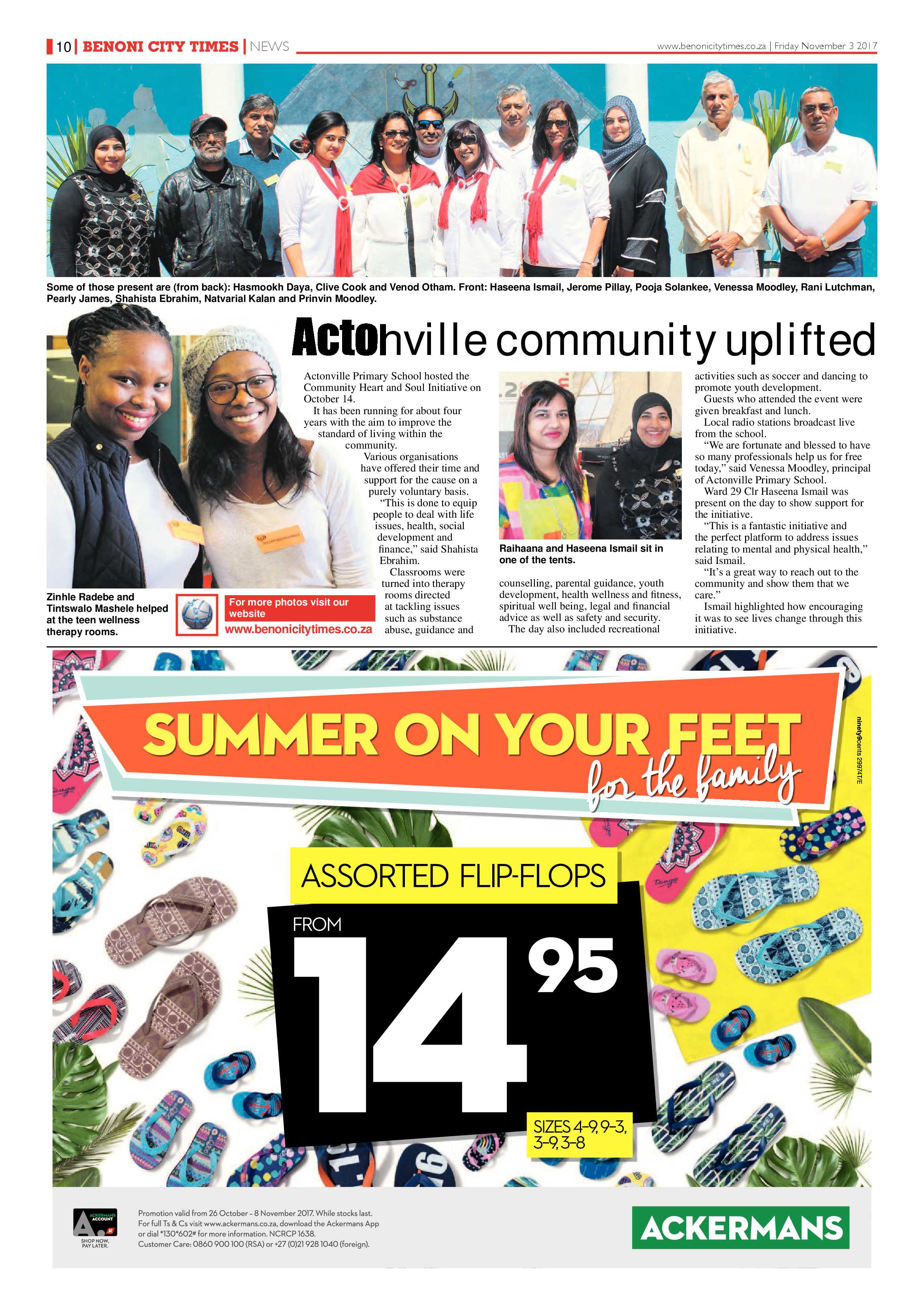 Benoni City Times 02 November 2017 page 10