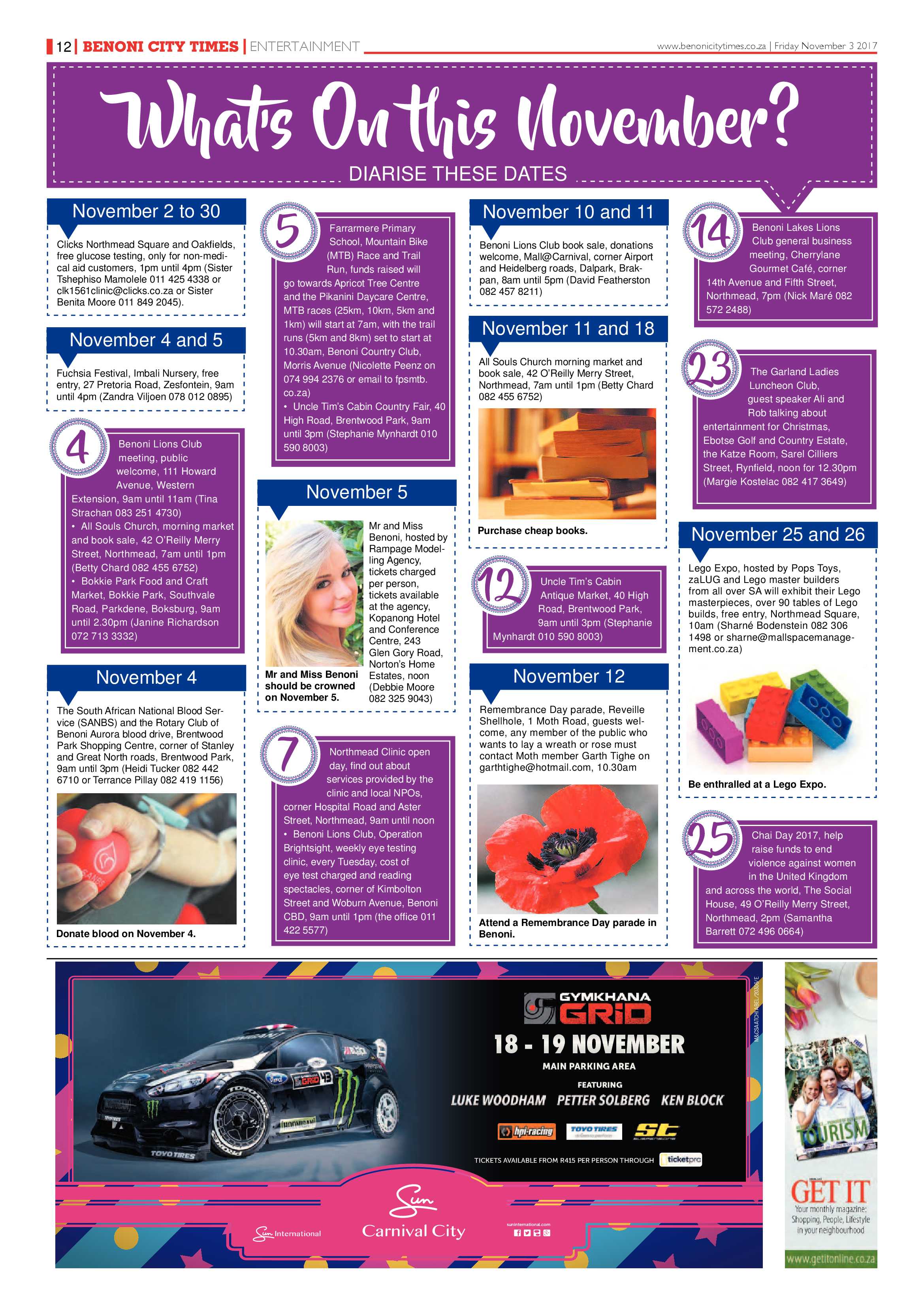 Benoni City Times 02 November 2017 page 12