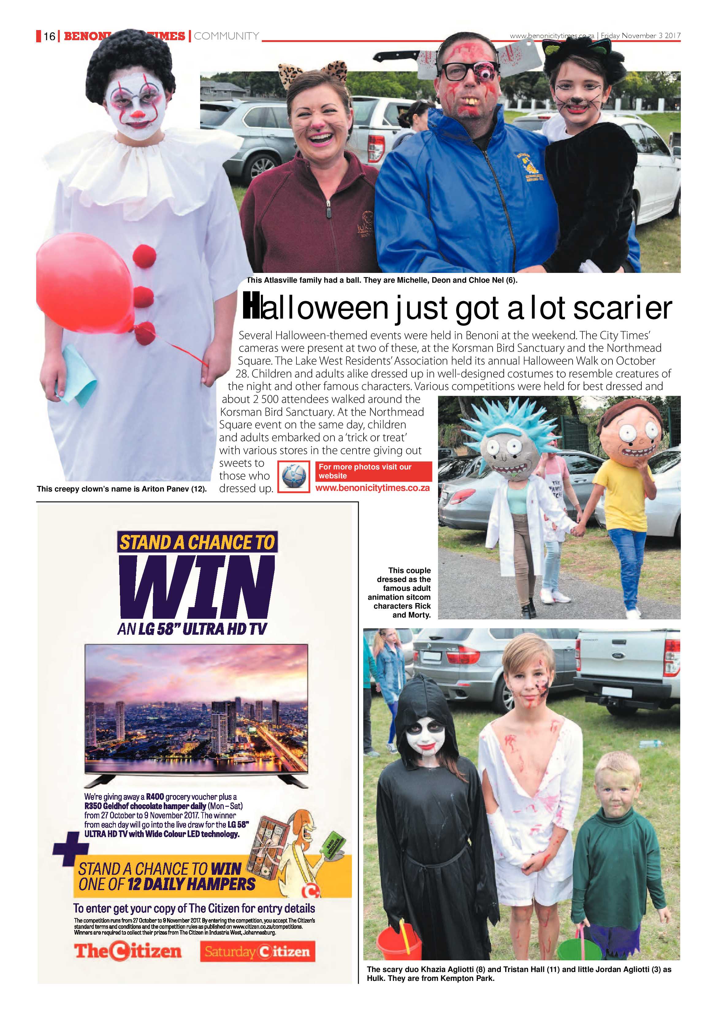 Benoni City Times 02 November 2017 page 16