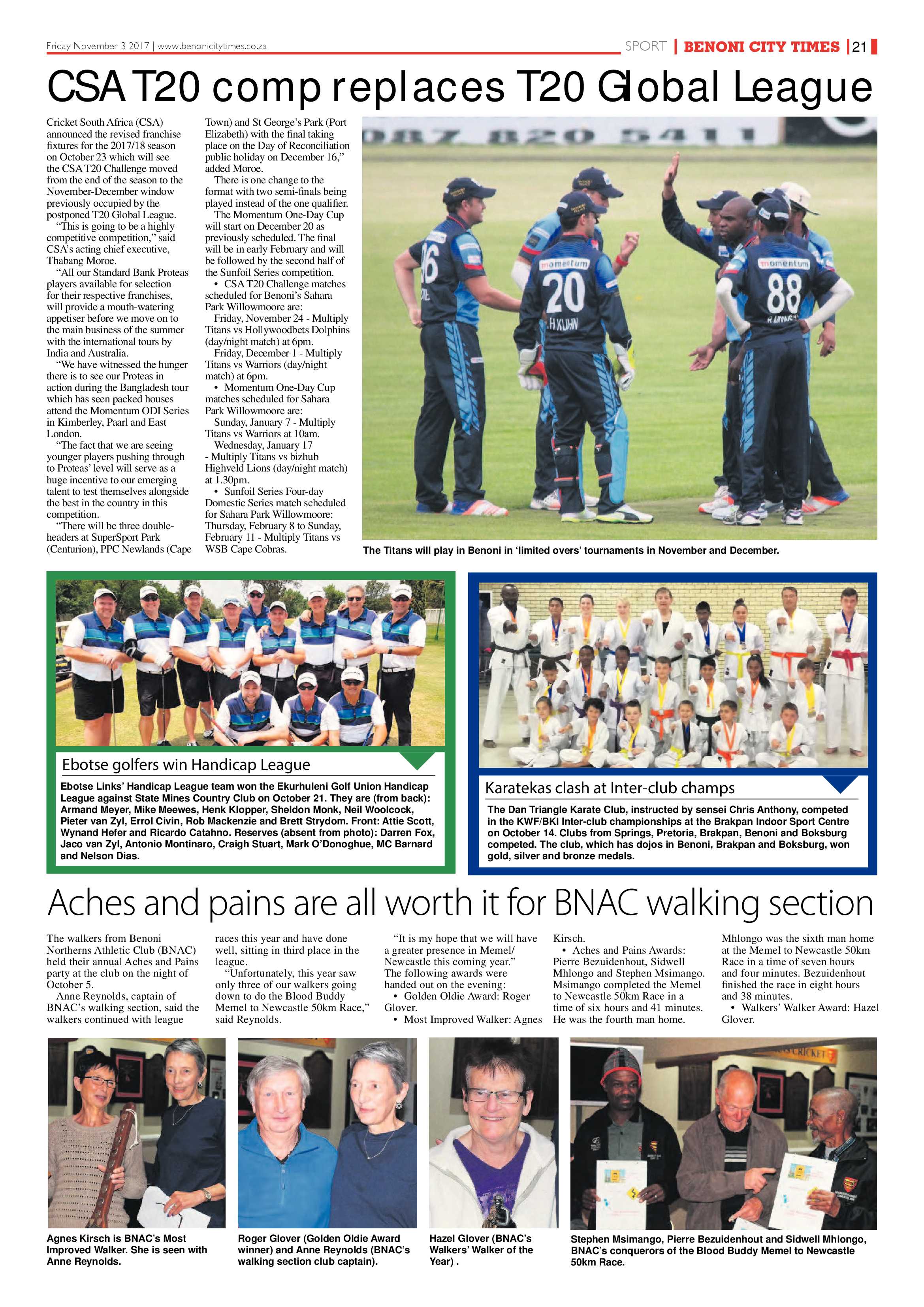 Benoni City Times 02 November 2017 page 21