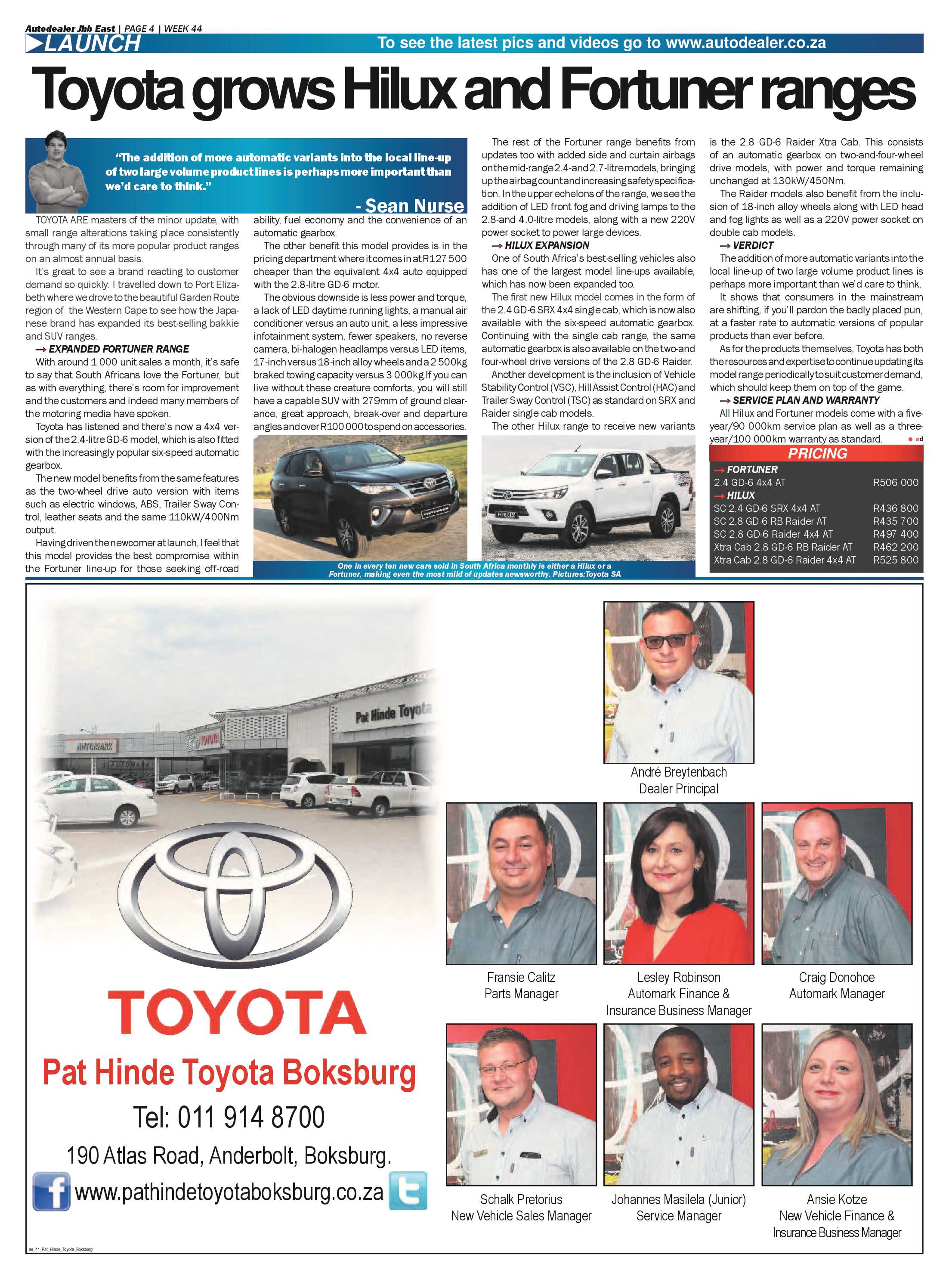 Benoni City Times 02 November 2017 page 28