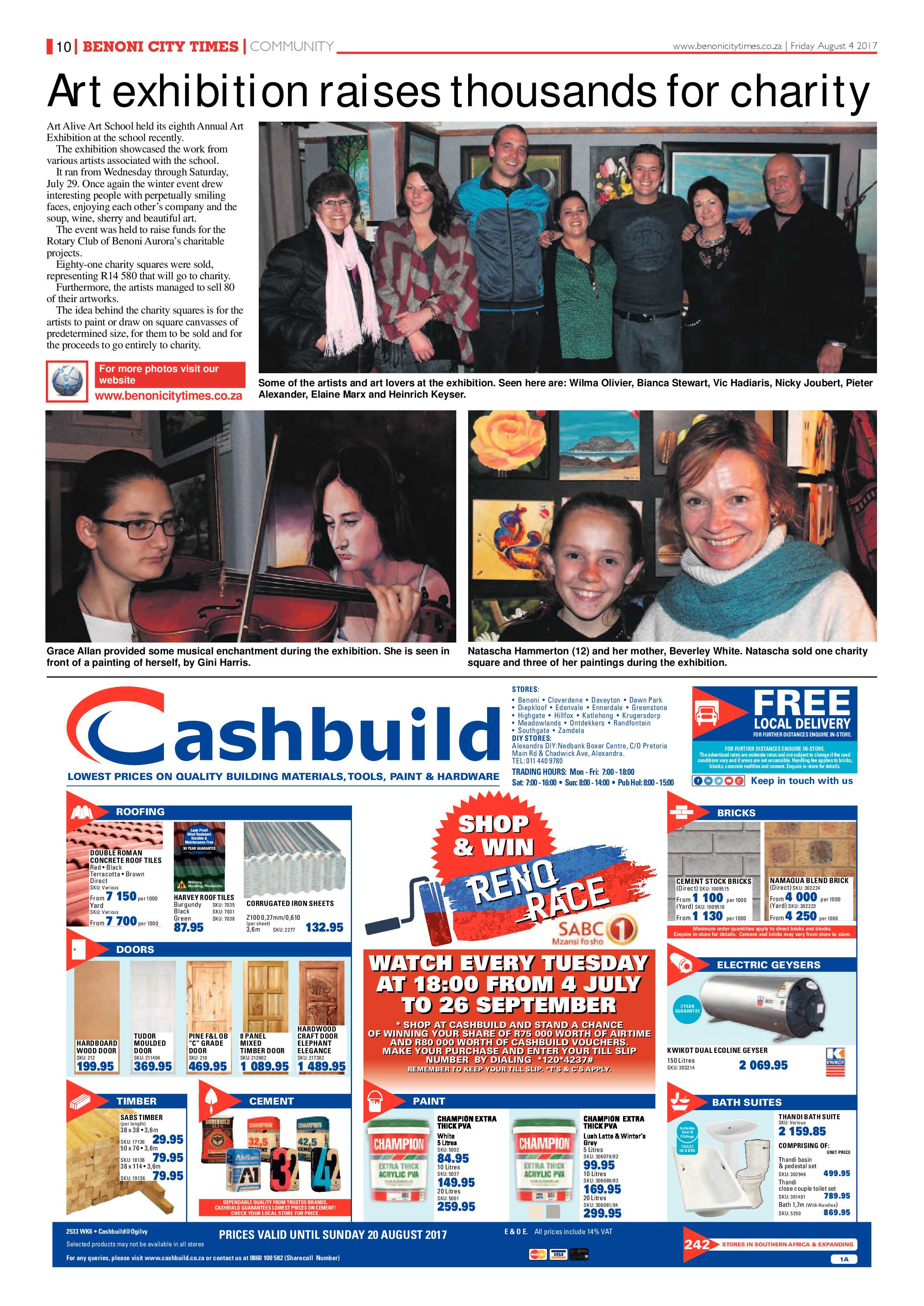 Benoni City Times 03 August 2017 page 10