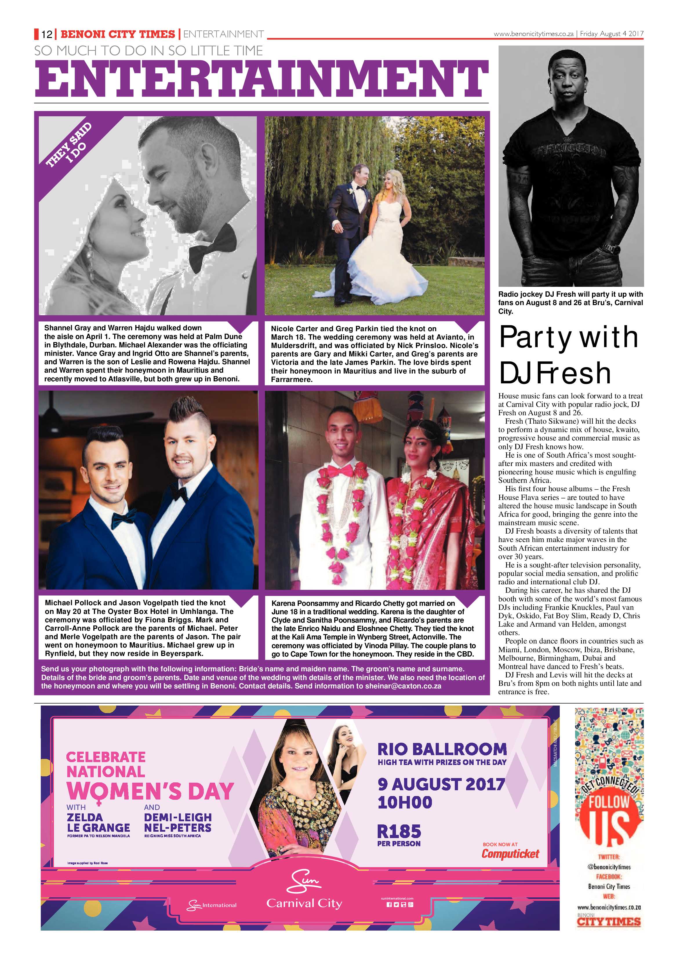 Benoni City Times 03 August 2017 page 12
