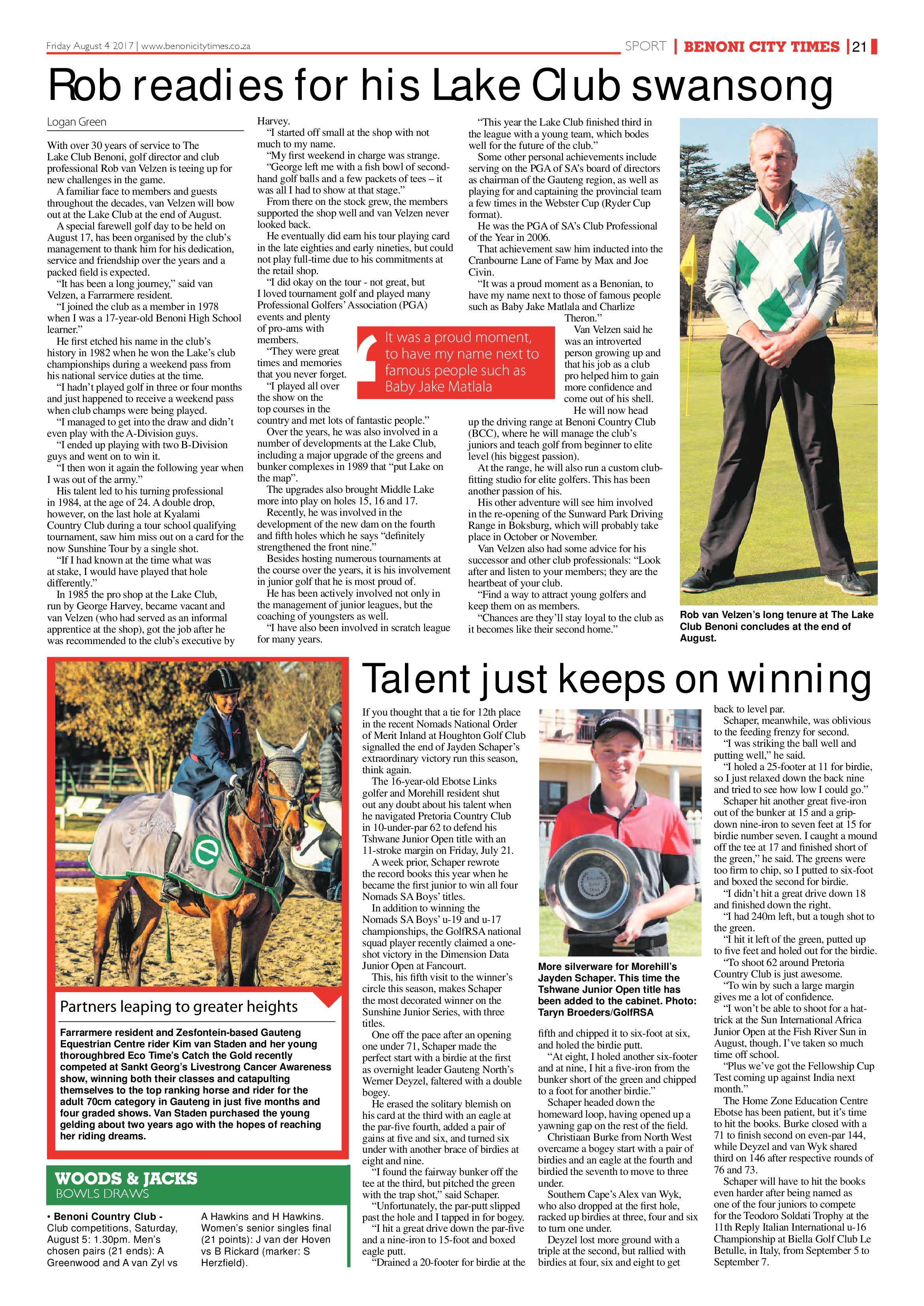 Benoni City Times 03 August 2017 page 21