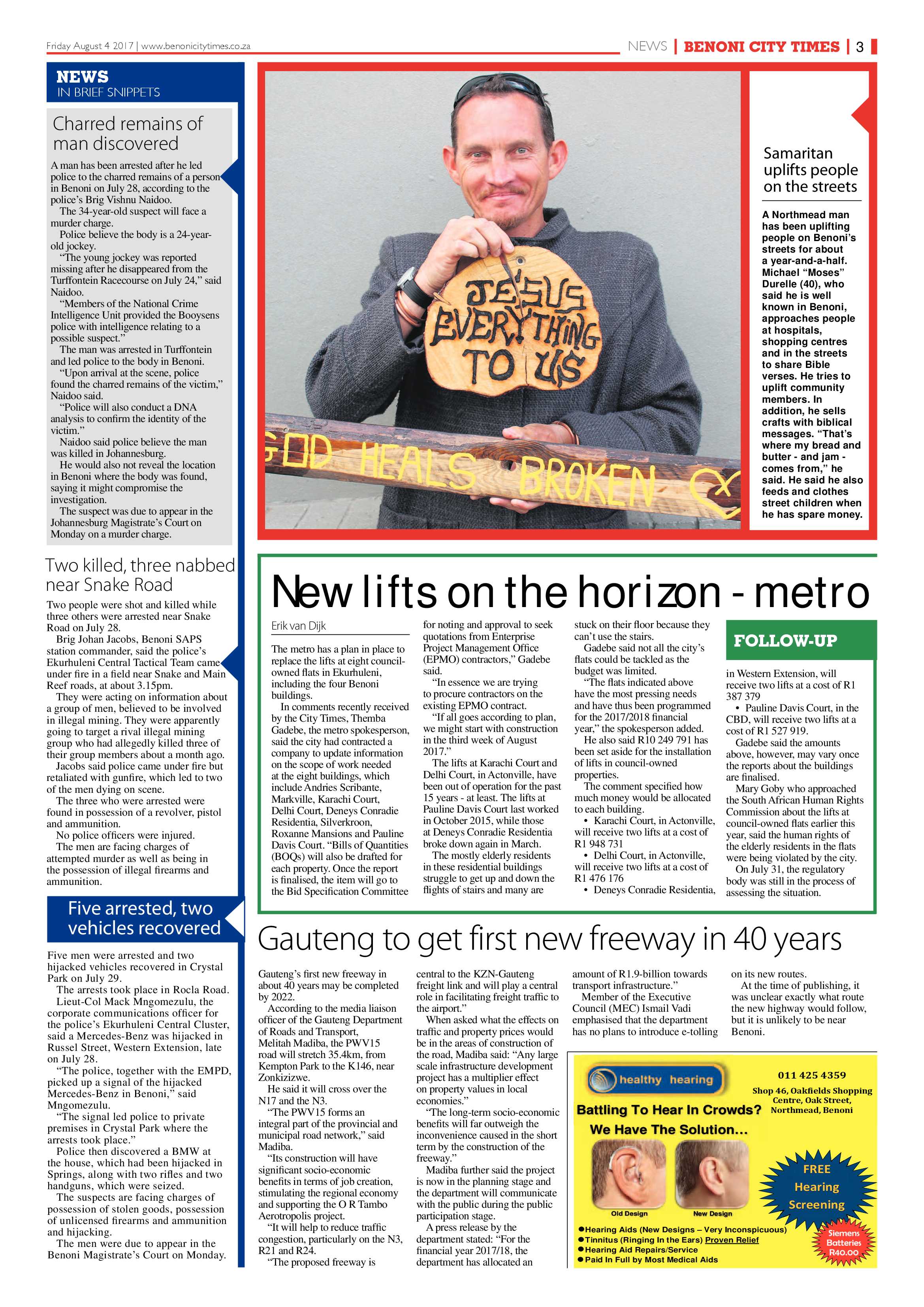 Benoni City Times 03 August 2017 page 3
