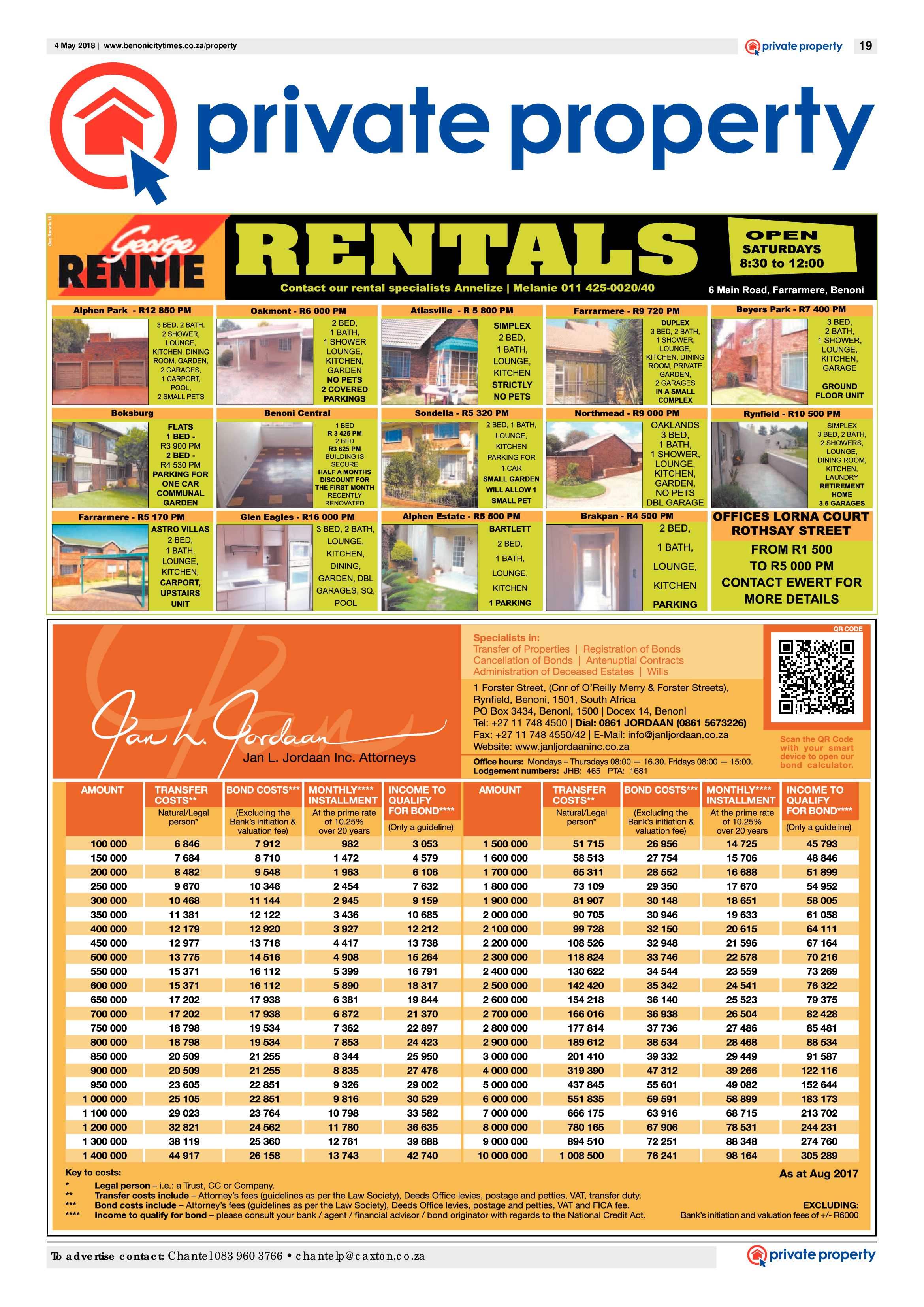 Benoni City Times 03 May 2018 page 19