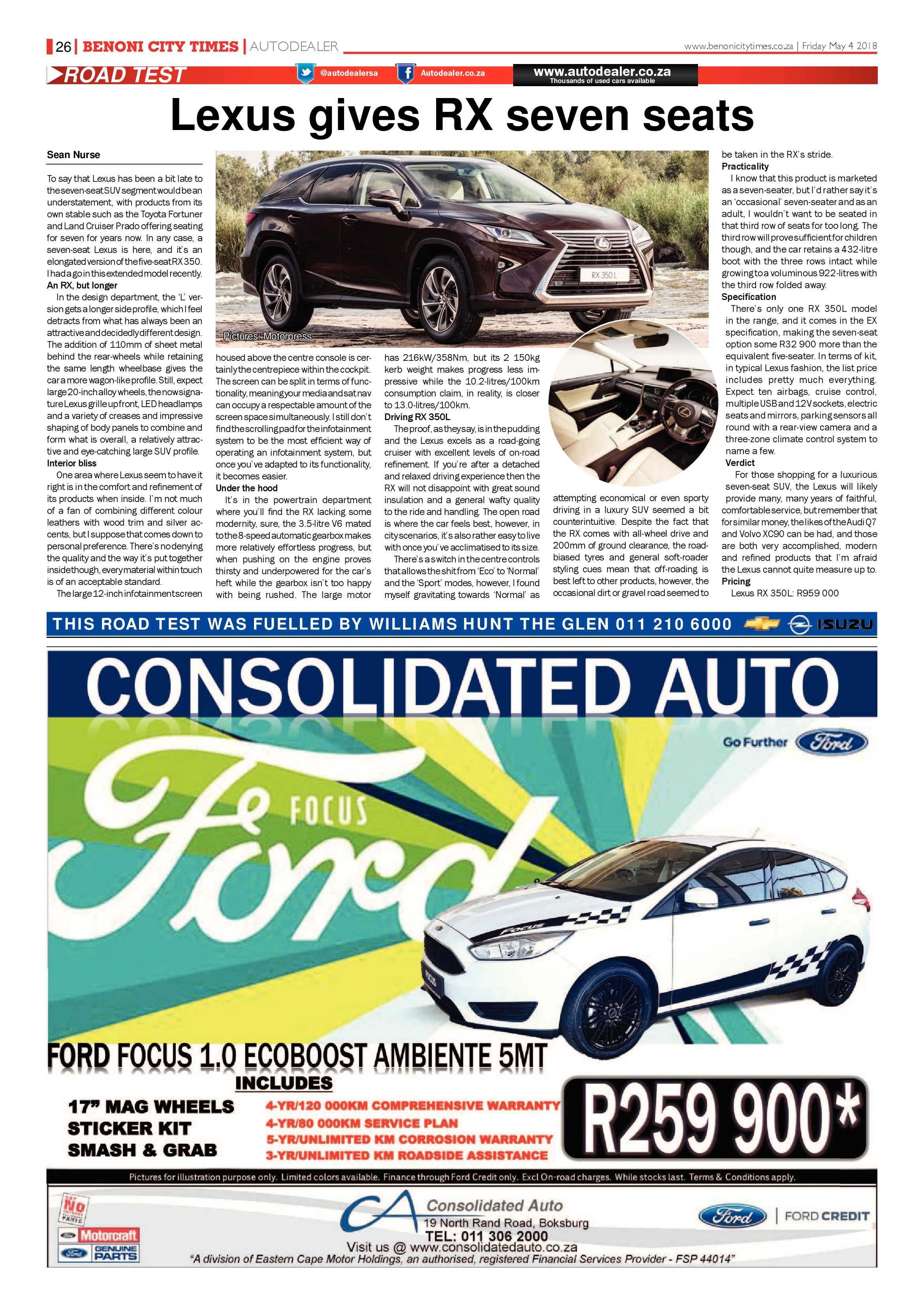Benoni City Times 03 May 2018 page 26