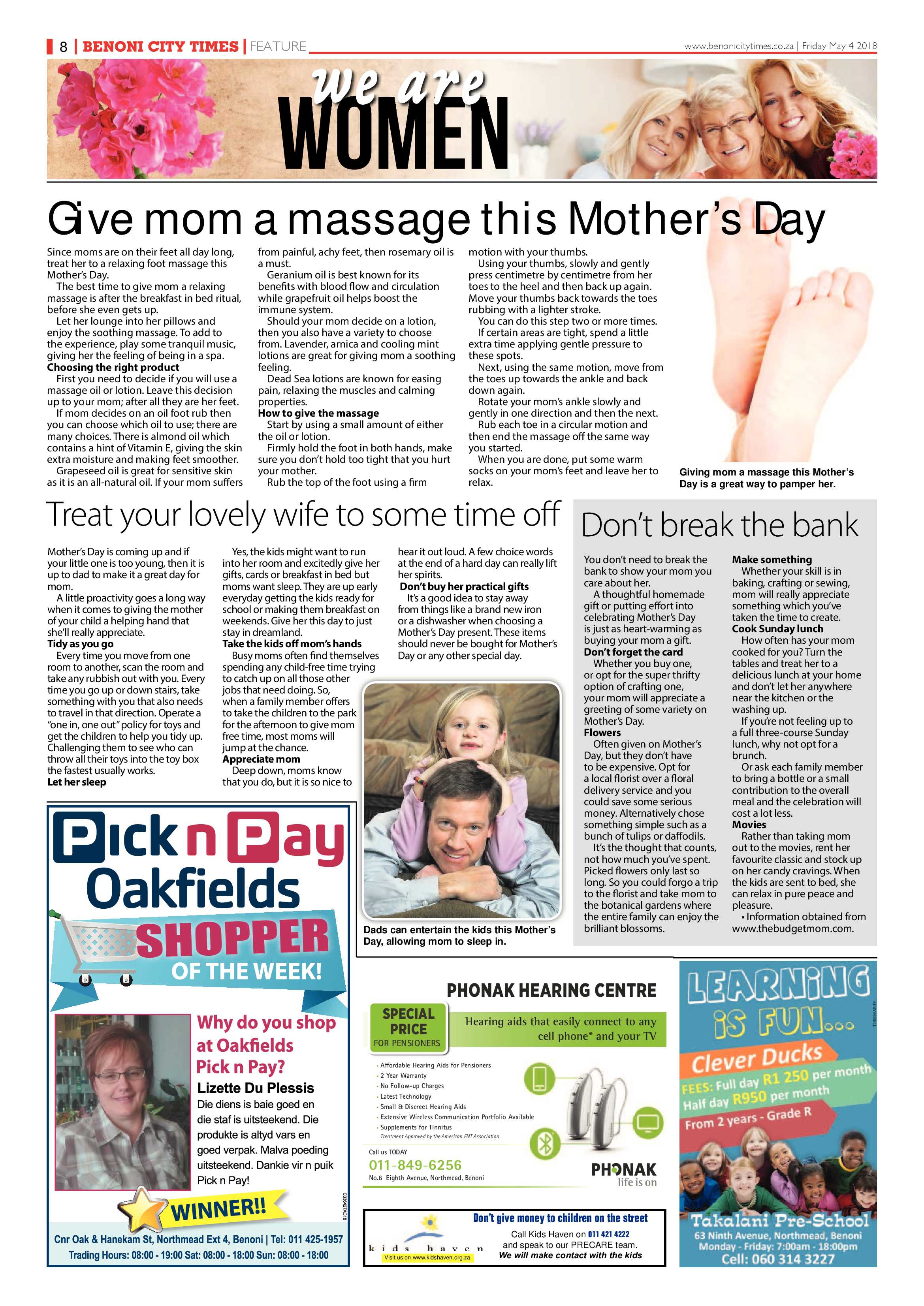 Benoni City Times 03 May 2018 page 8