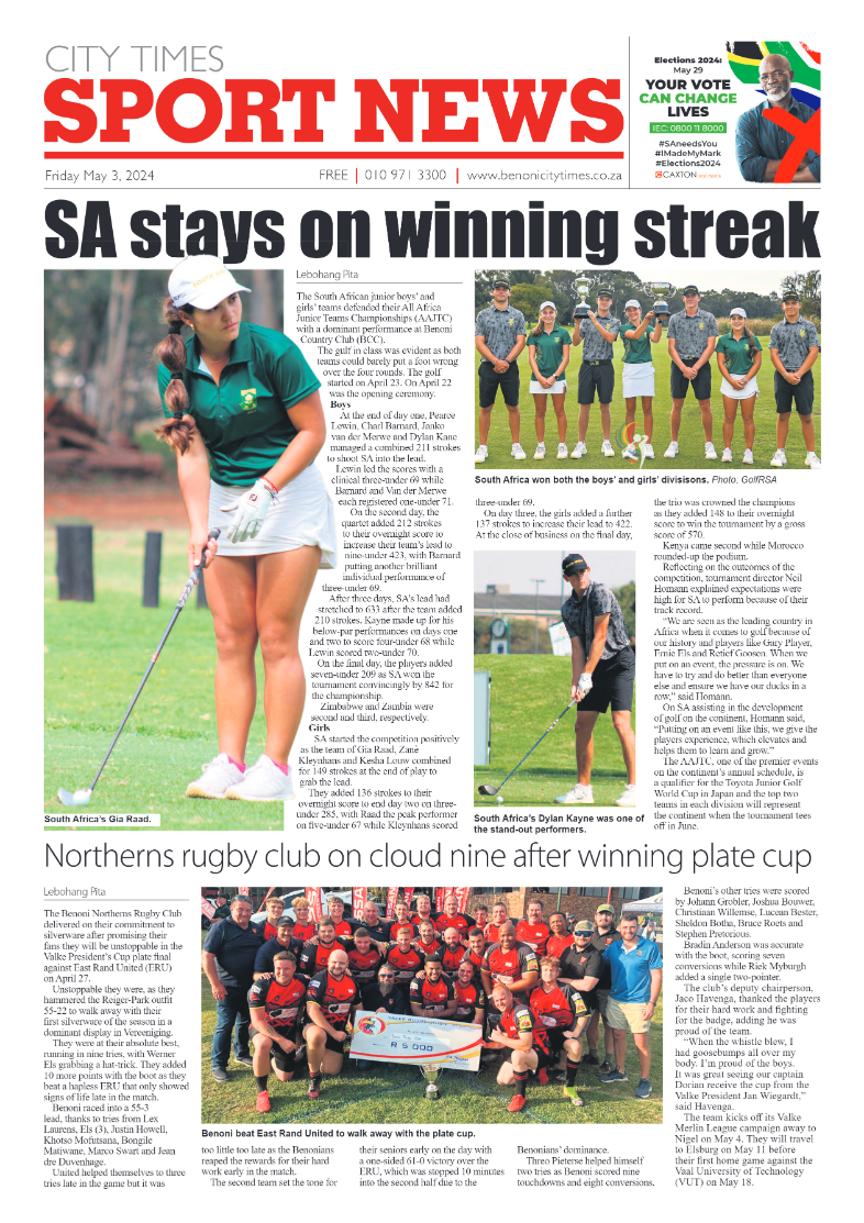 Benoni City Times 03 May 2024 page 8