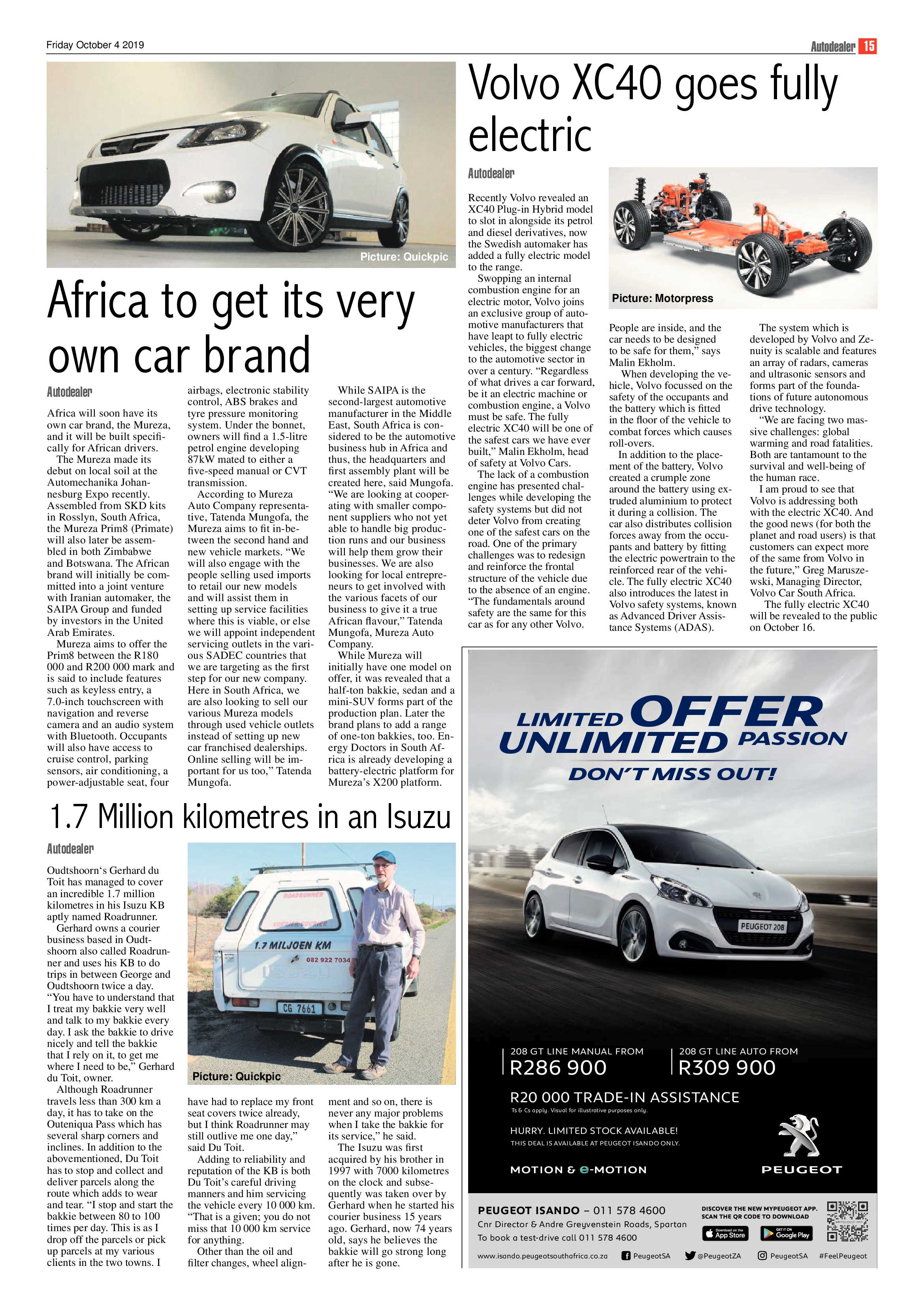 Benoni City Times 03 October 2019 page 15