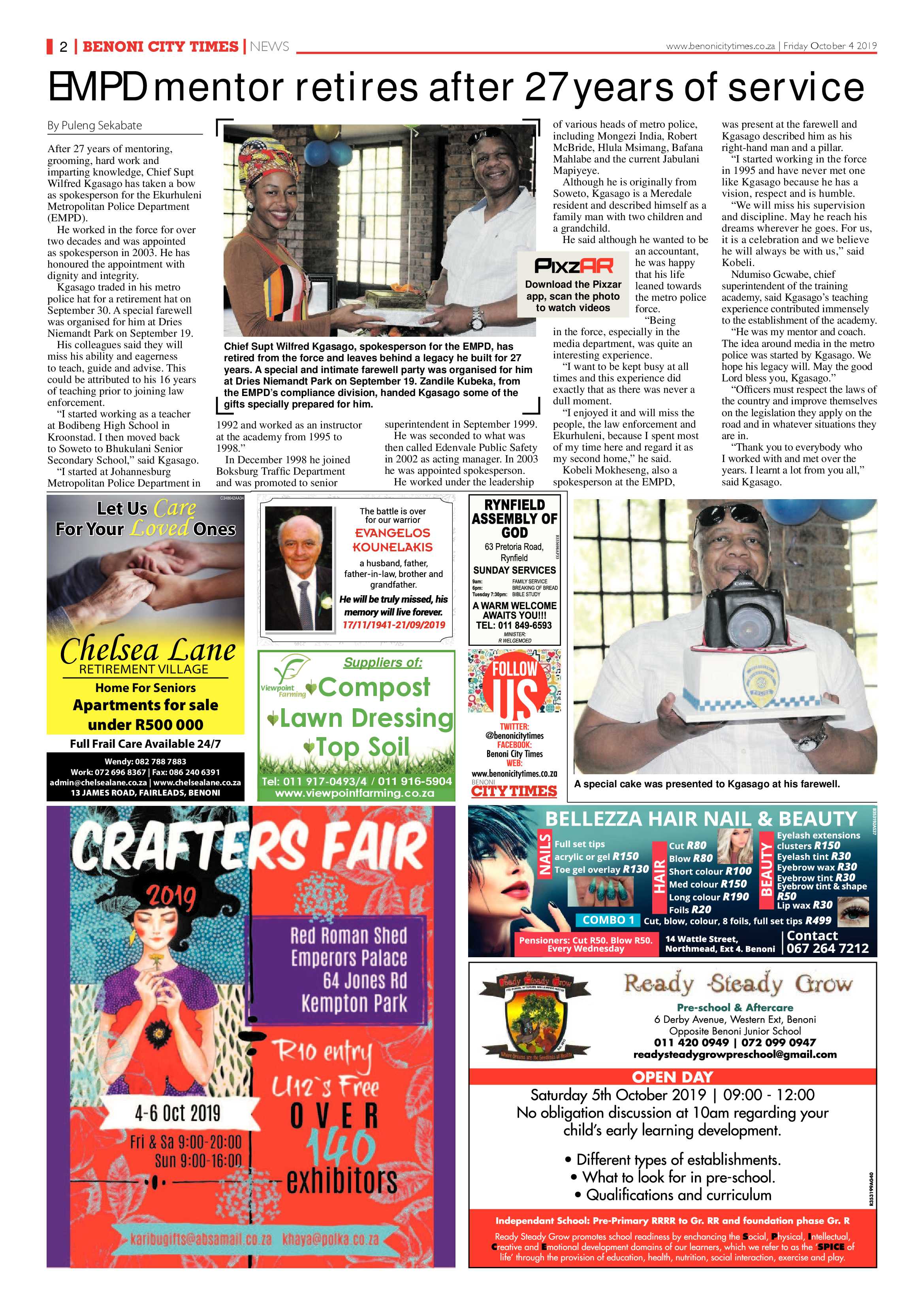Benoni City Times 03 October 2019 page 2