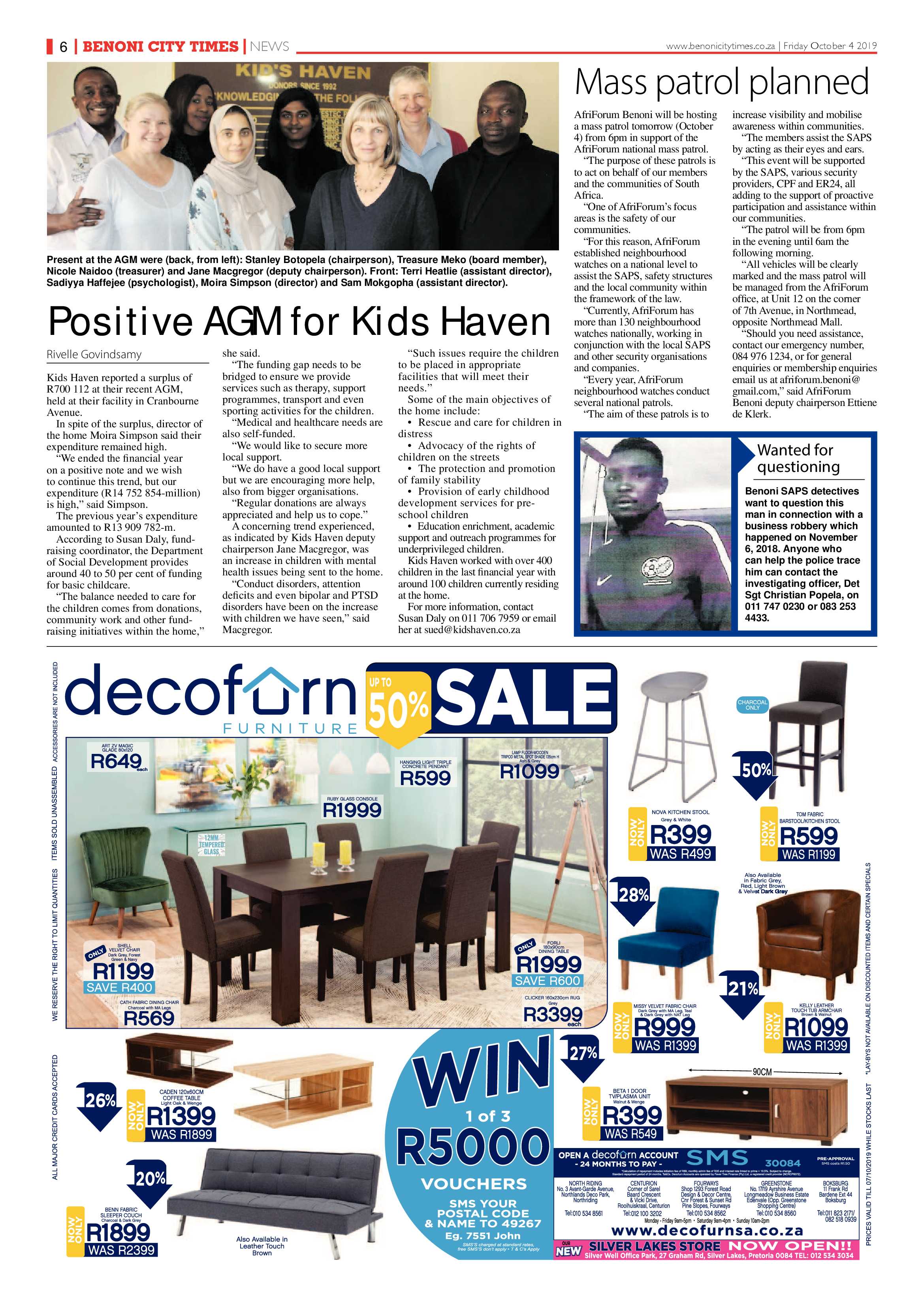 Benoni City Times 03 October 2019 page 6