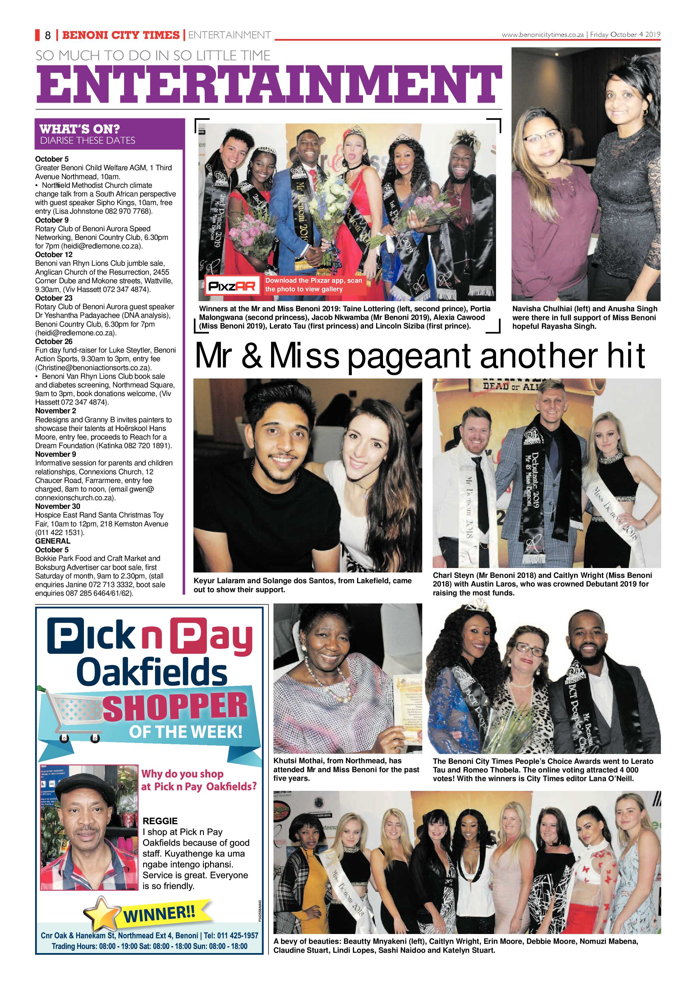 Benoni City Times 03 October 2019 page 8