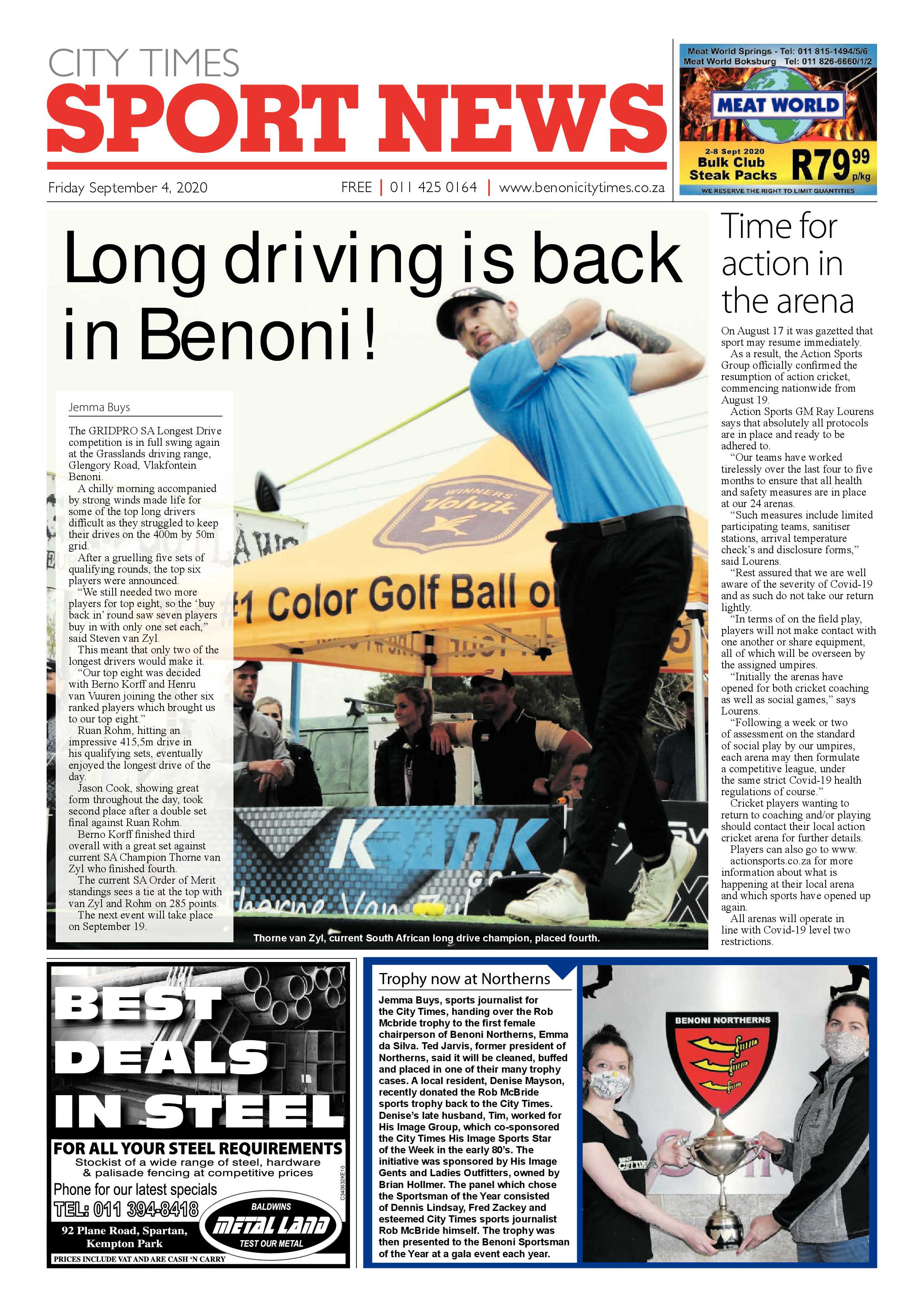 Benoni City Times 03 September 2020 page 12