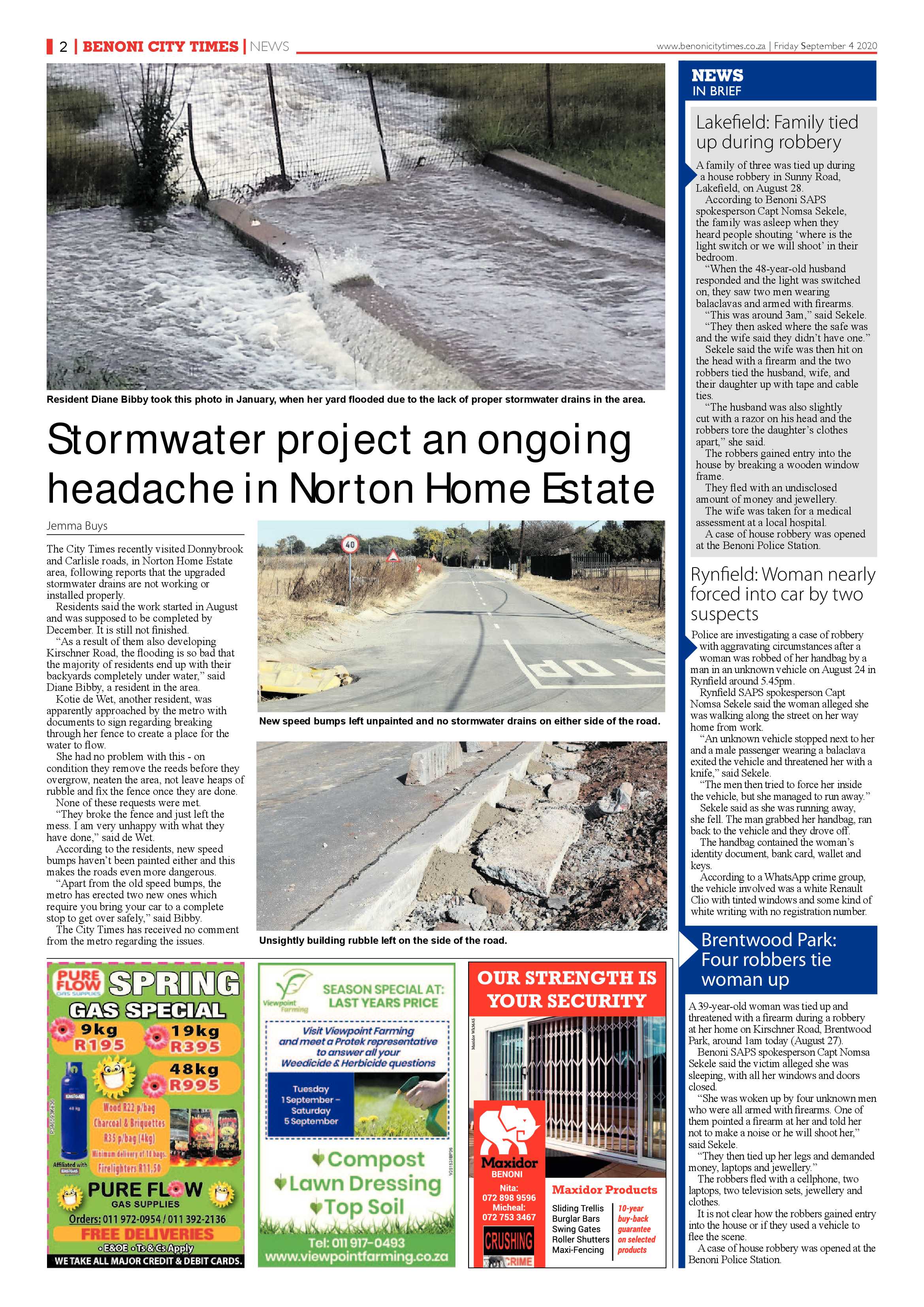 Benoni City Times 03 September 2020 page 2