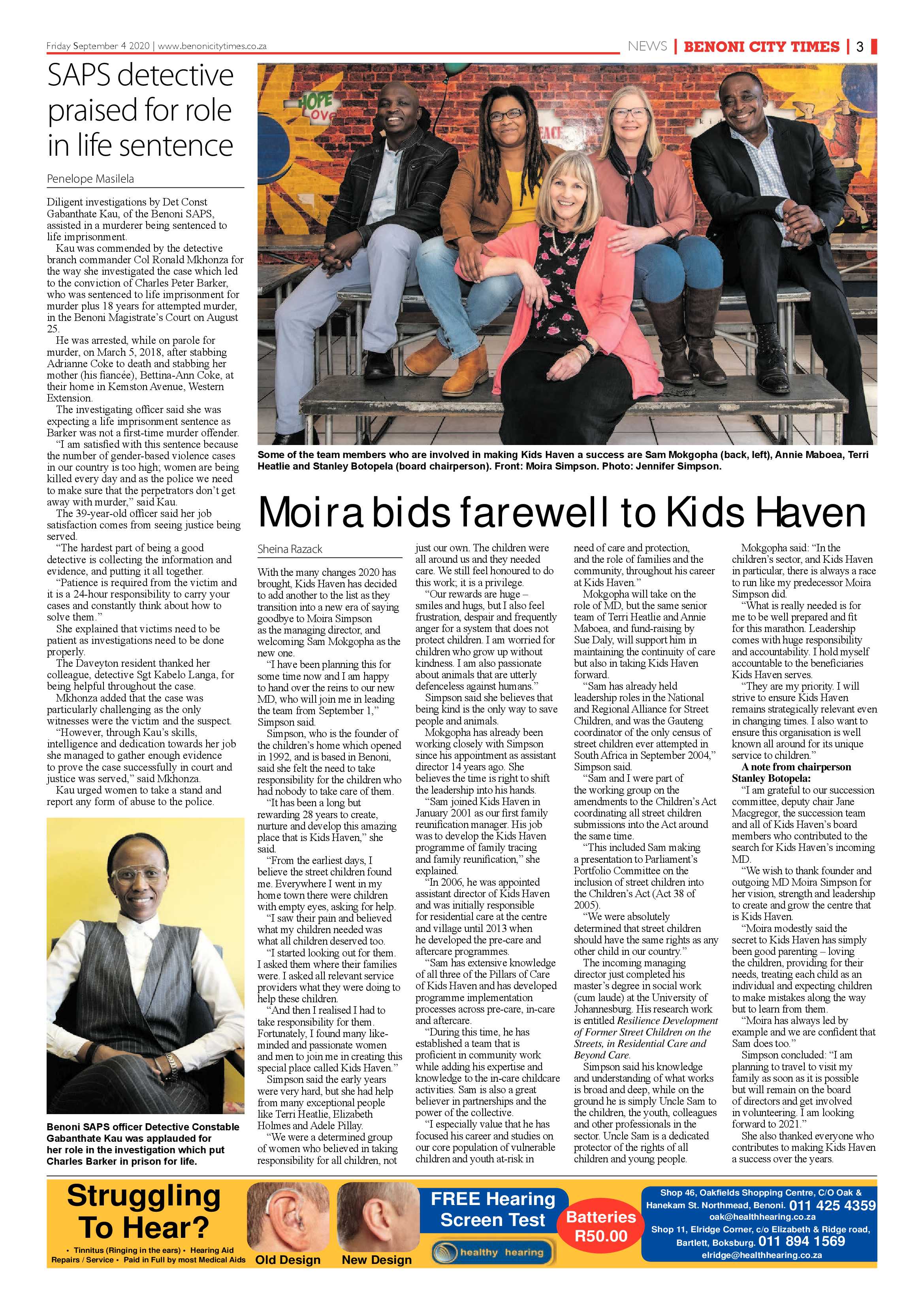Benoni City Times 03 September 2020 page 3