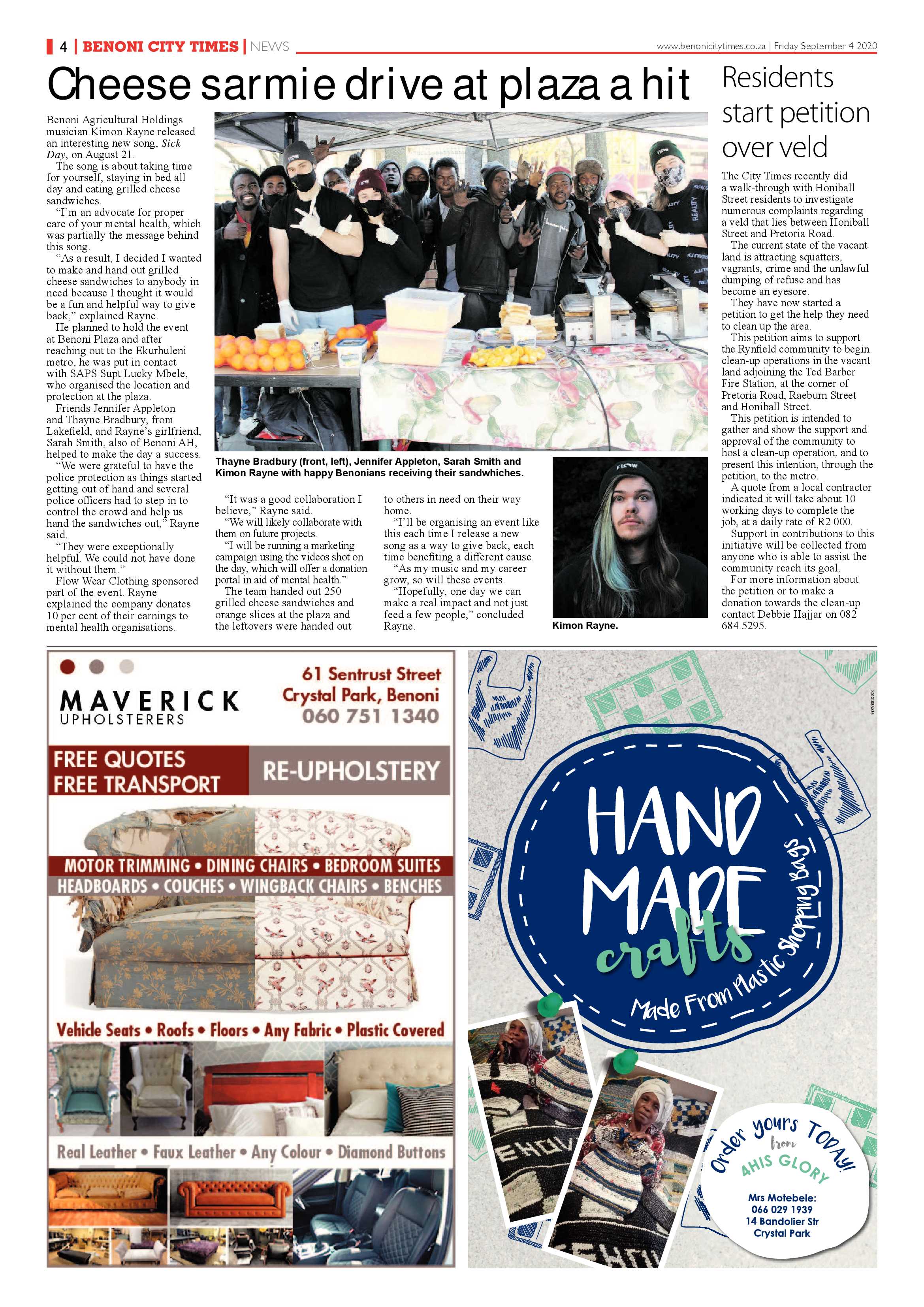 Benoni City Times 03 September 2020 page 4