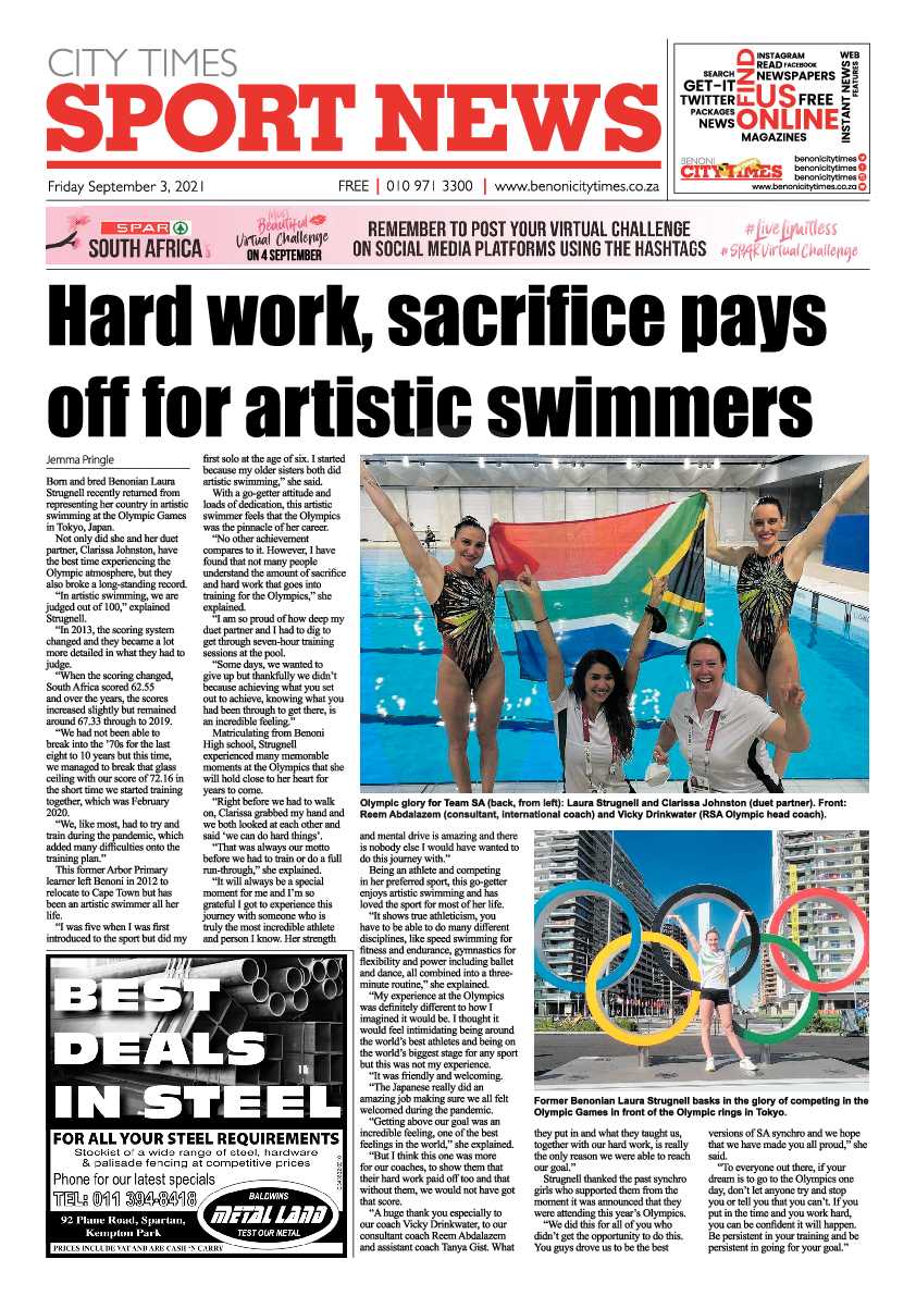 Benoni City Times 03 September 2021 page 12