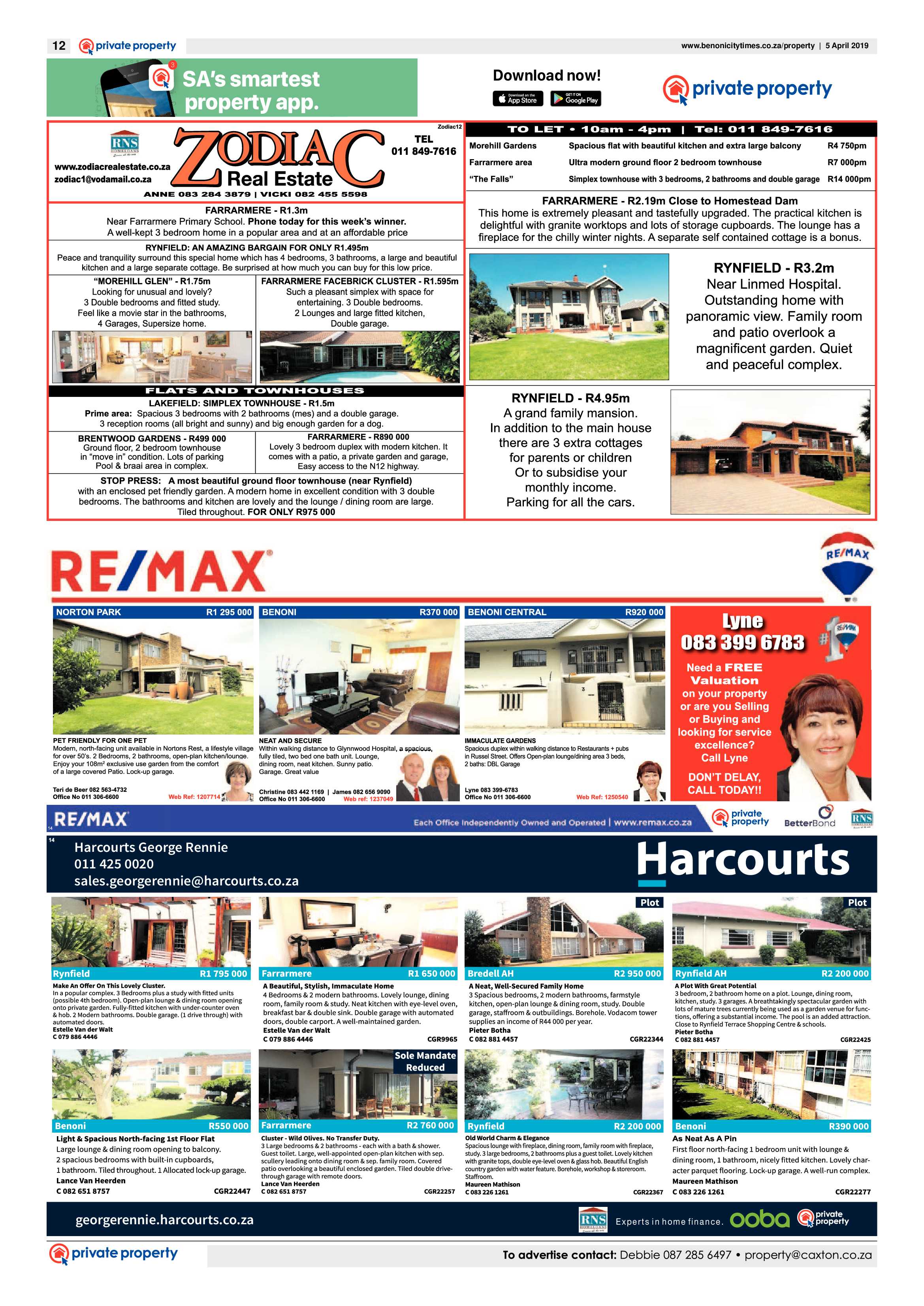 Benoni City Times 04 April 2019 page 12