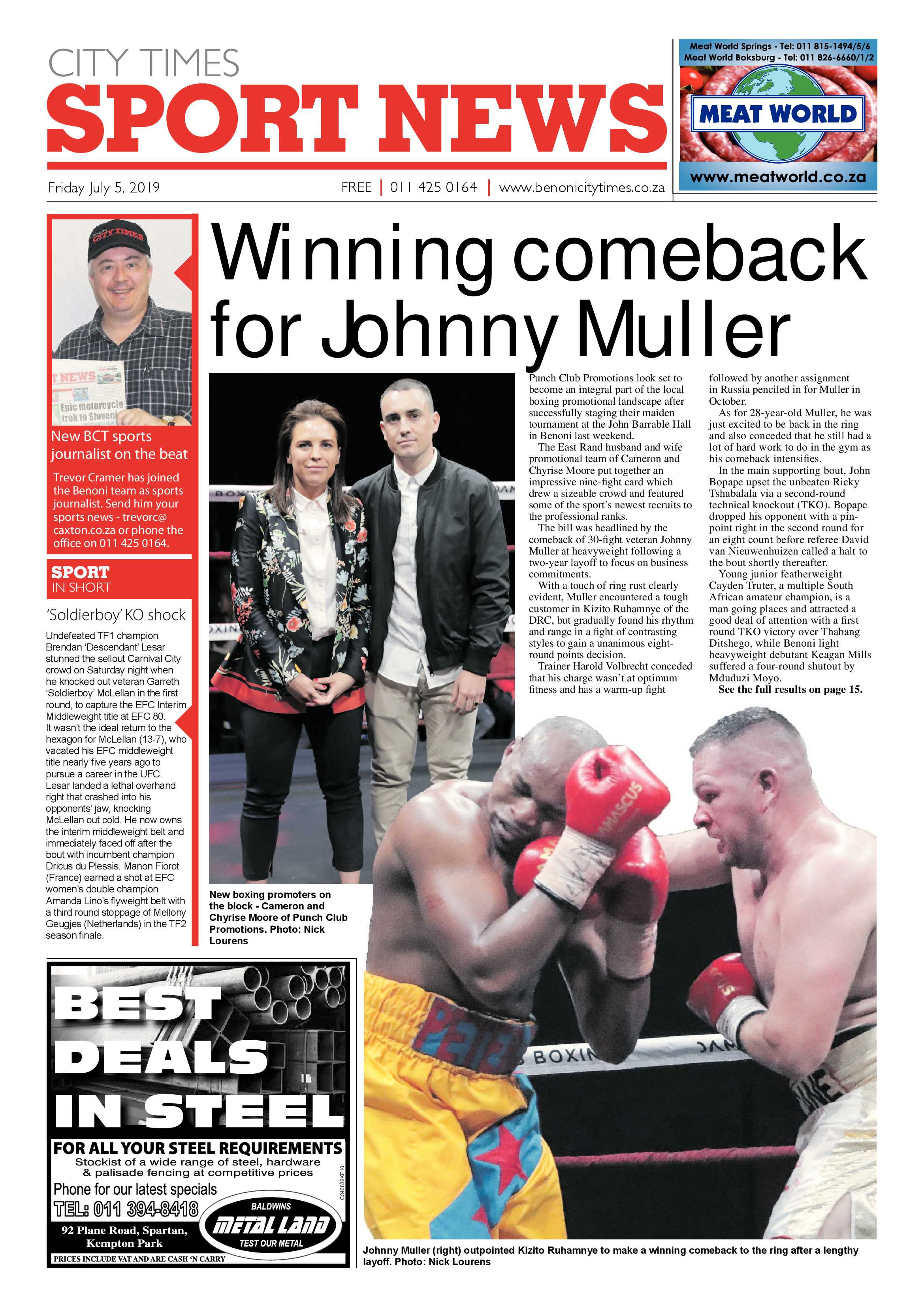 Benoni City Times 04 July 2019 page 16
