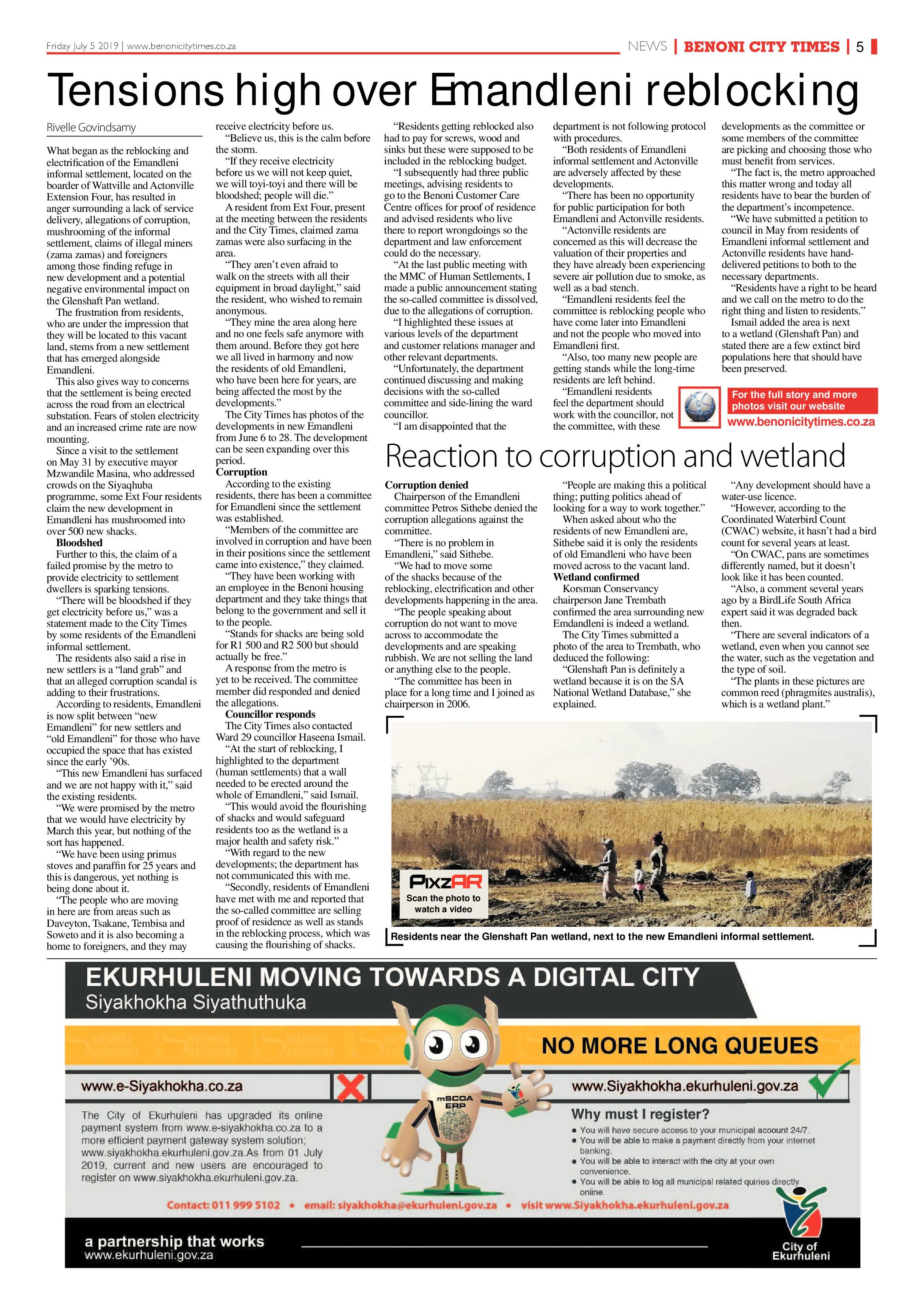 Benoni City Times 04 July 2019 page 5