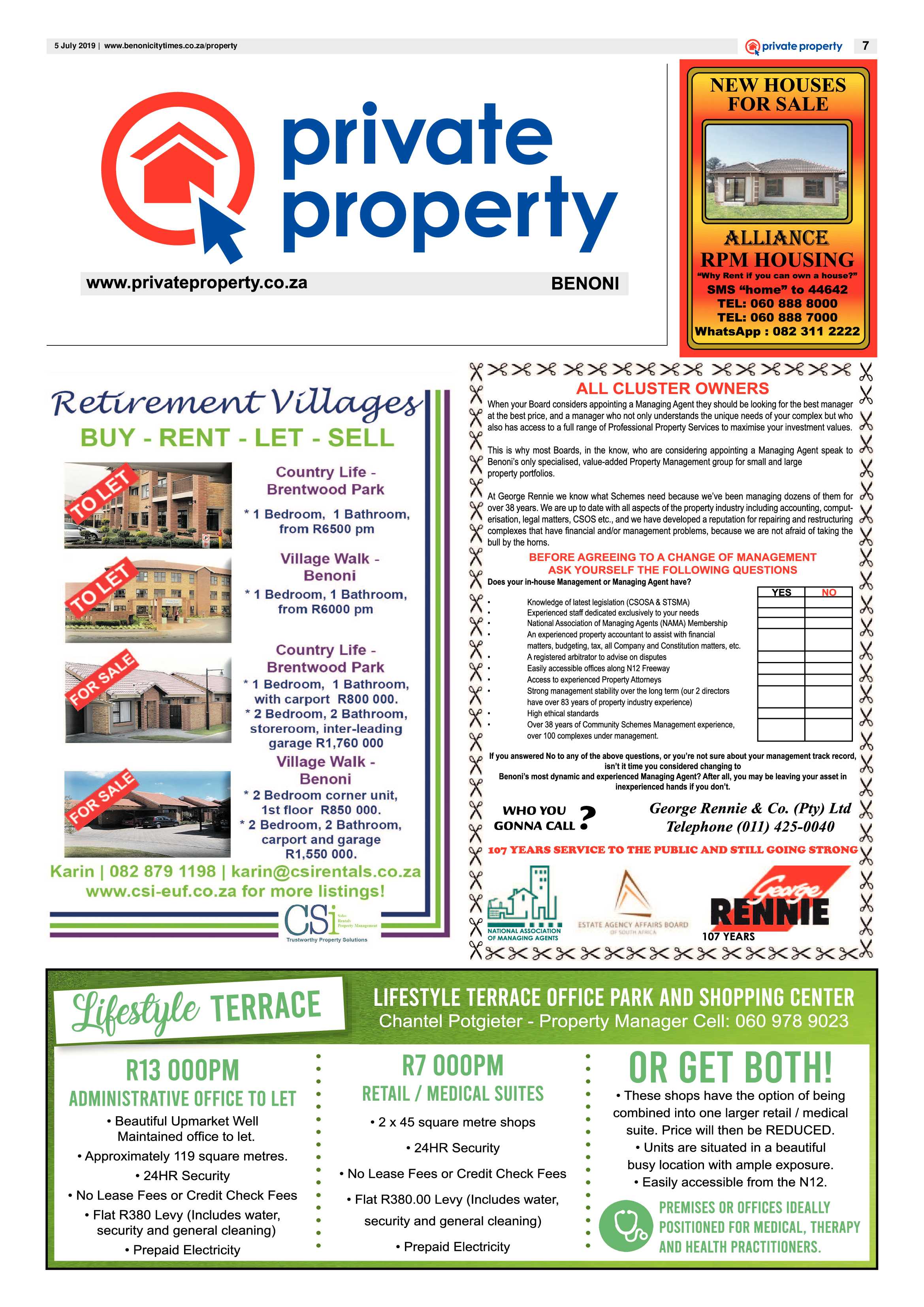Benoni City Times 04 July 2019 page 7