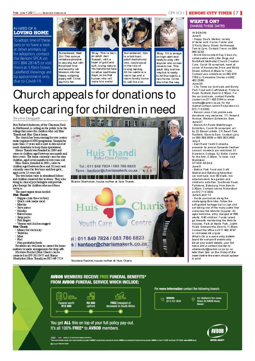 Benoni City Times 04 June 2021 page 7