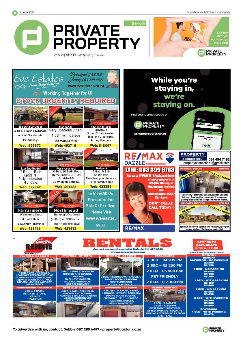 Benoni City Times 04 June 2021 page 8