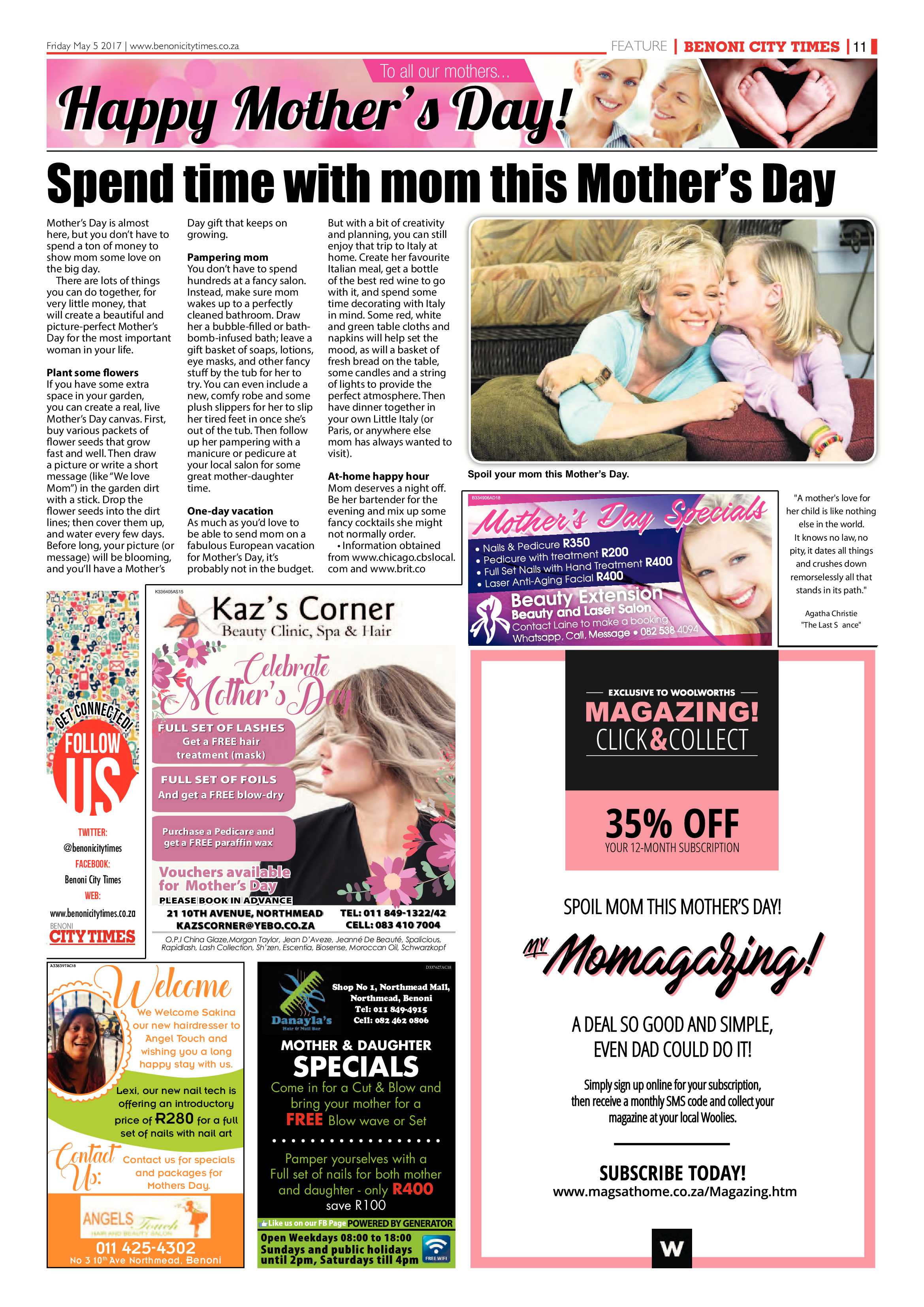 Benoni City Times 04 May 2017 page 11