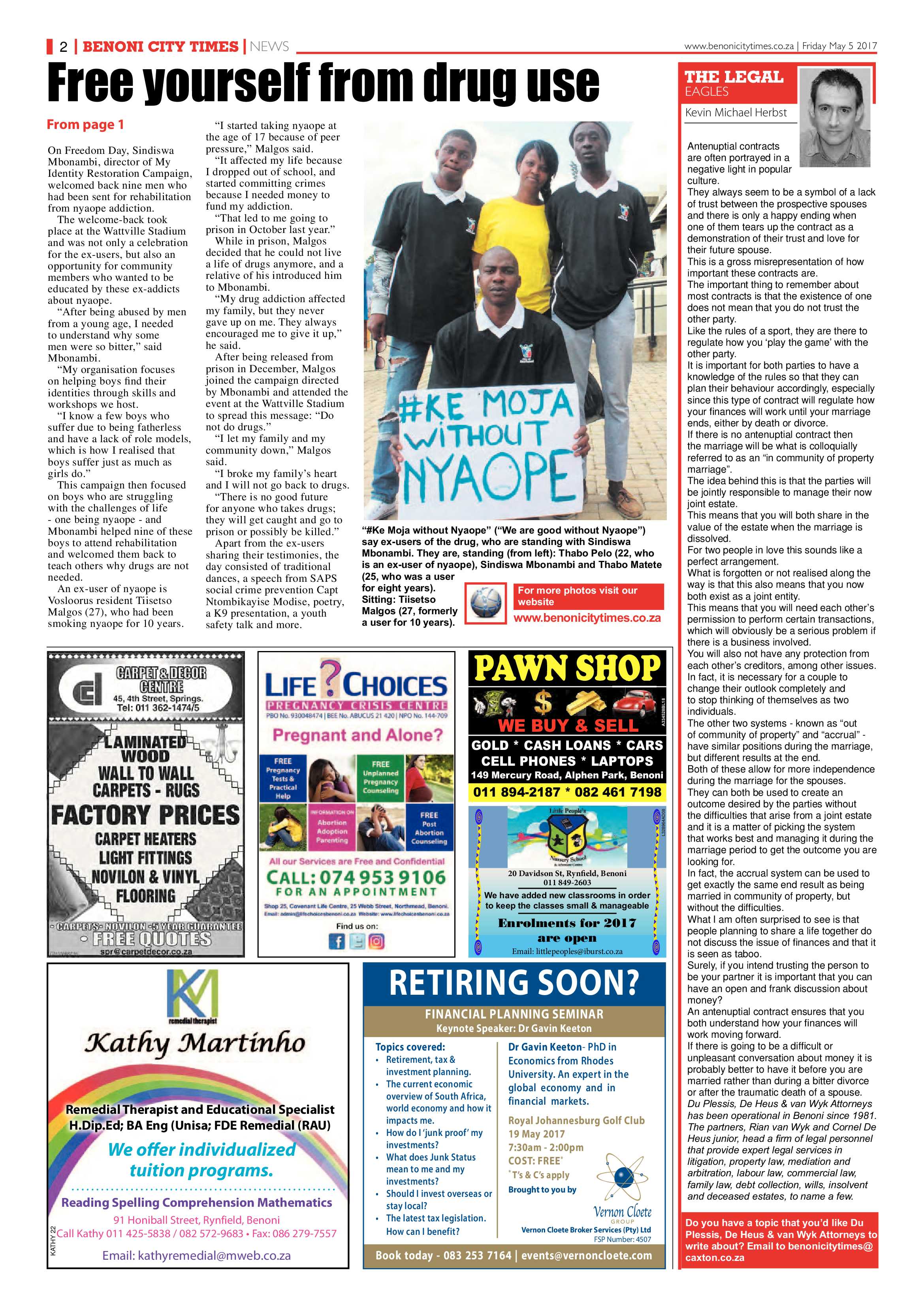 Benoni City Times 04 May 2017 page 2