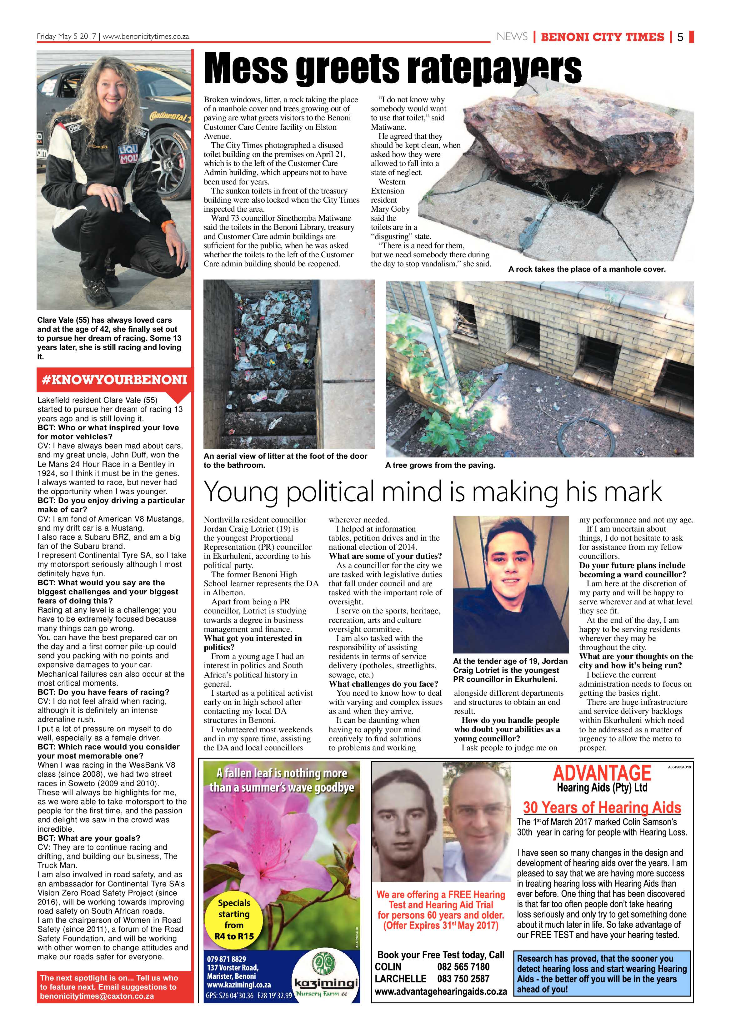 Benoni City Times 04 May 2017 page 5