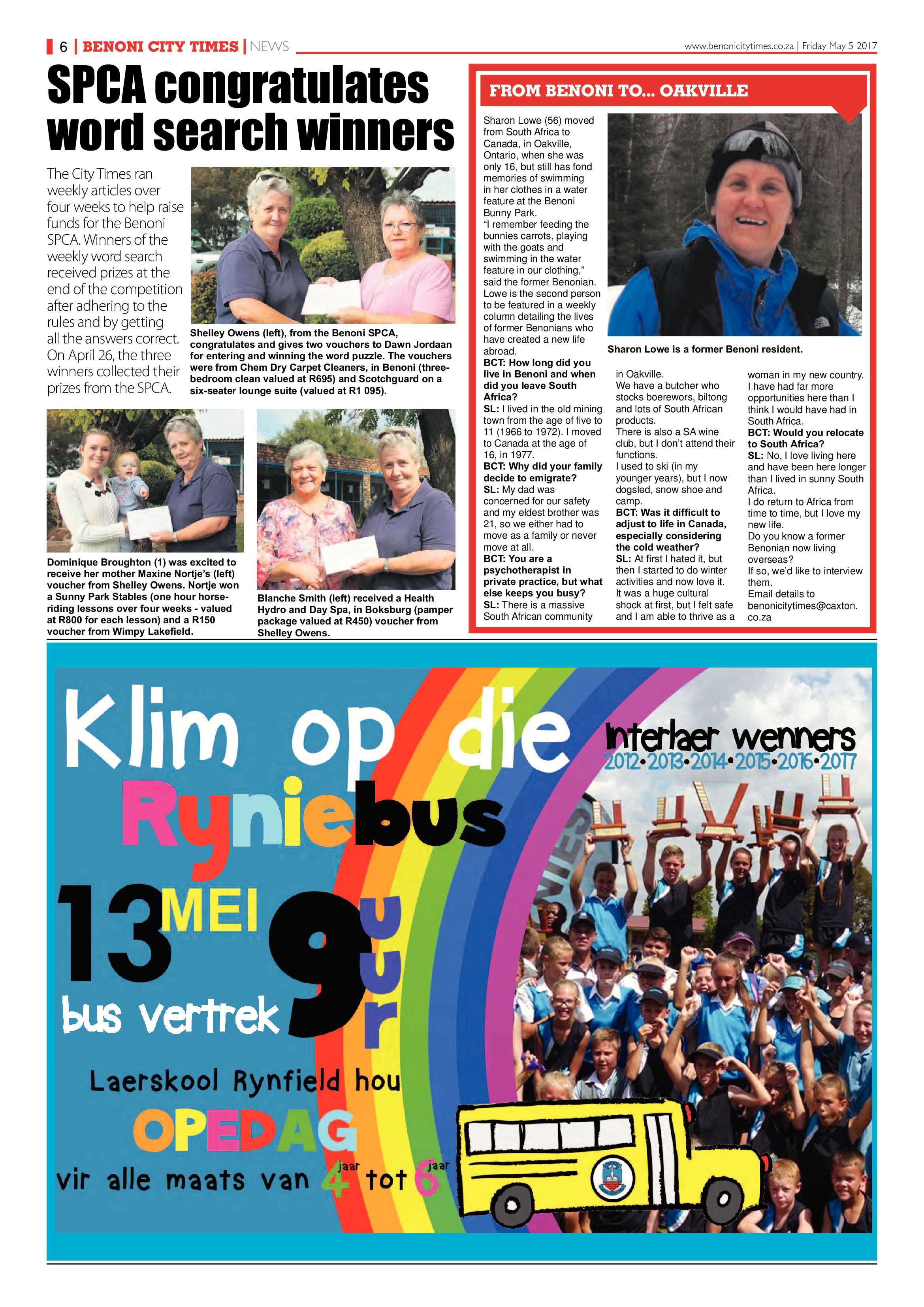 Benoni City Times 04 May 2017 page 6