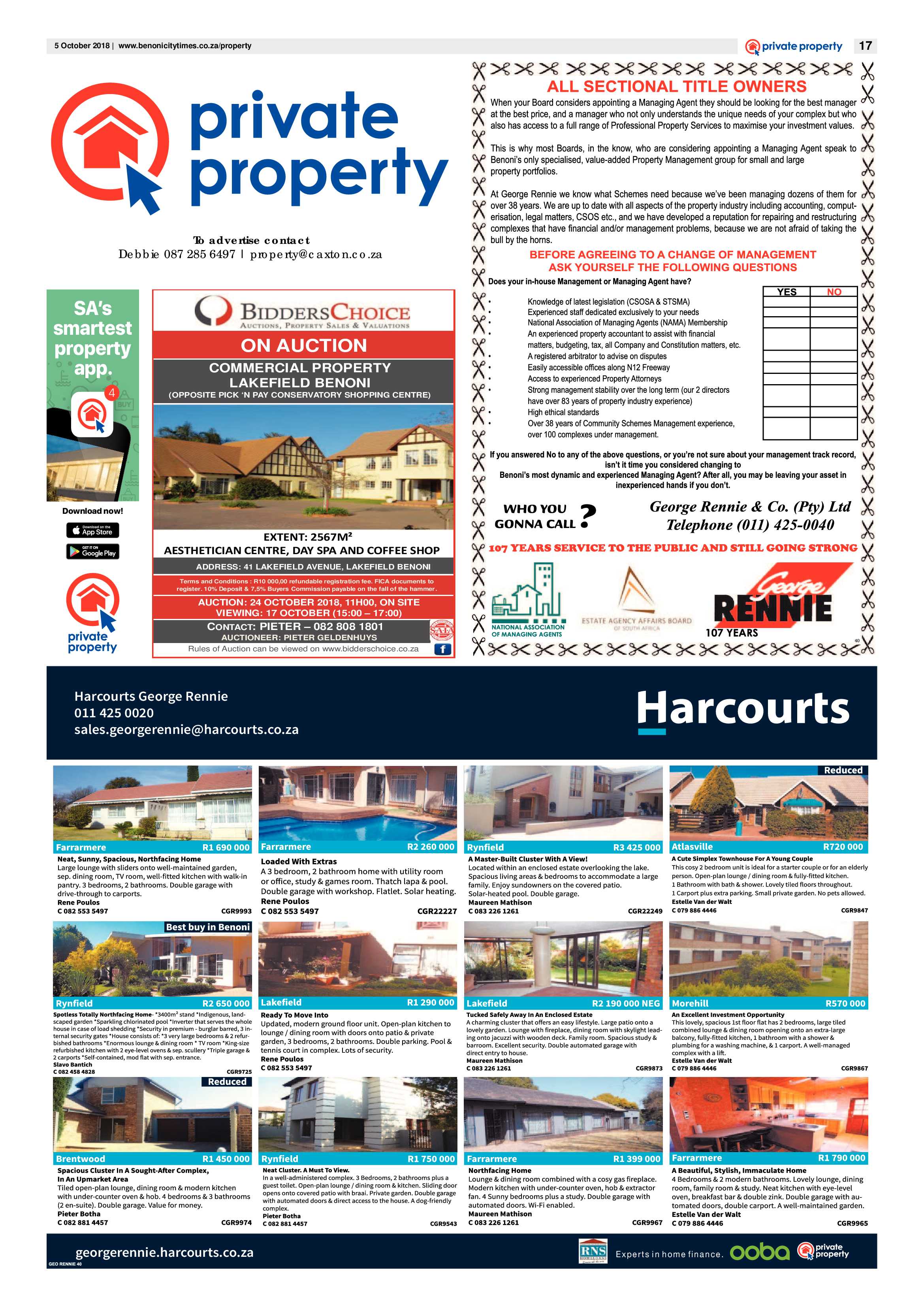 Benoni City Times 04 October 2018 page 17
