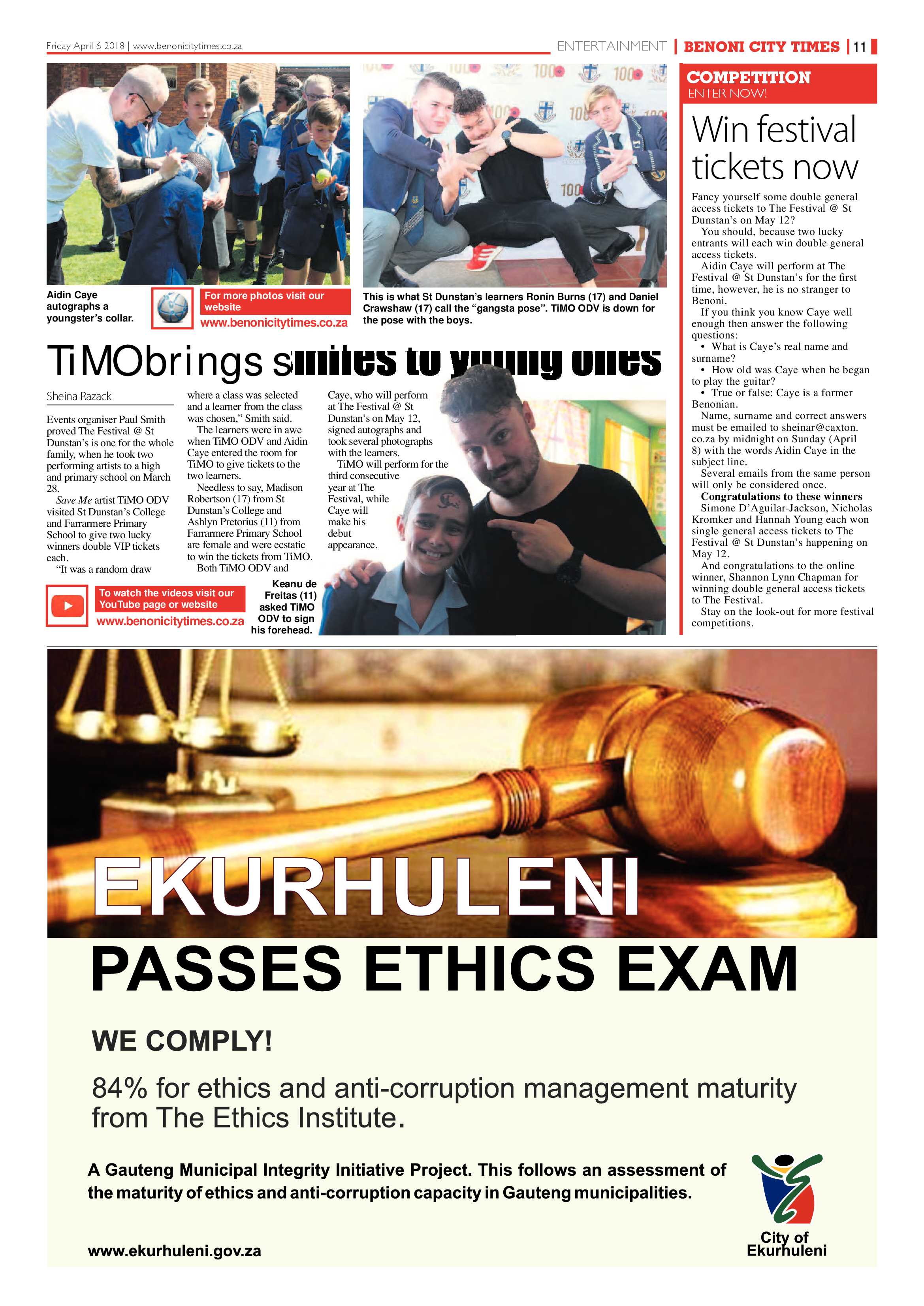 Benoni City Times 05 April 2018 page 11