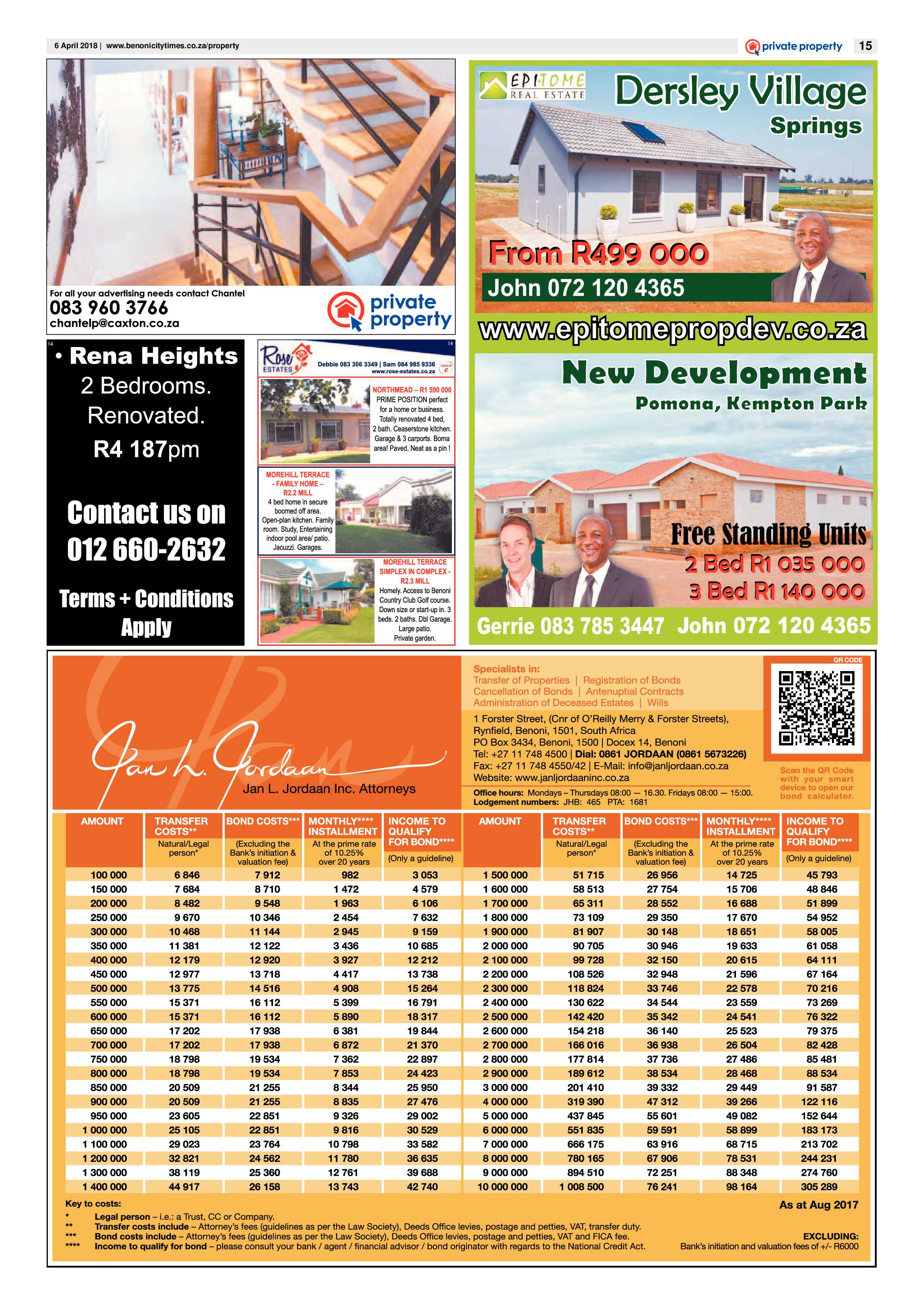 Benoni City Times 05 April 2018 page 15