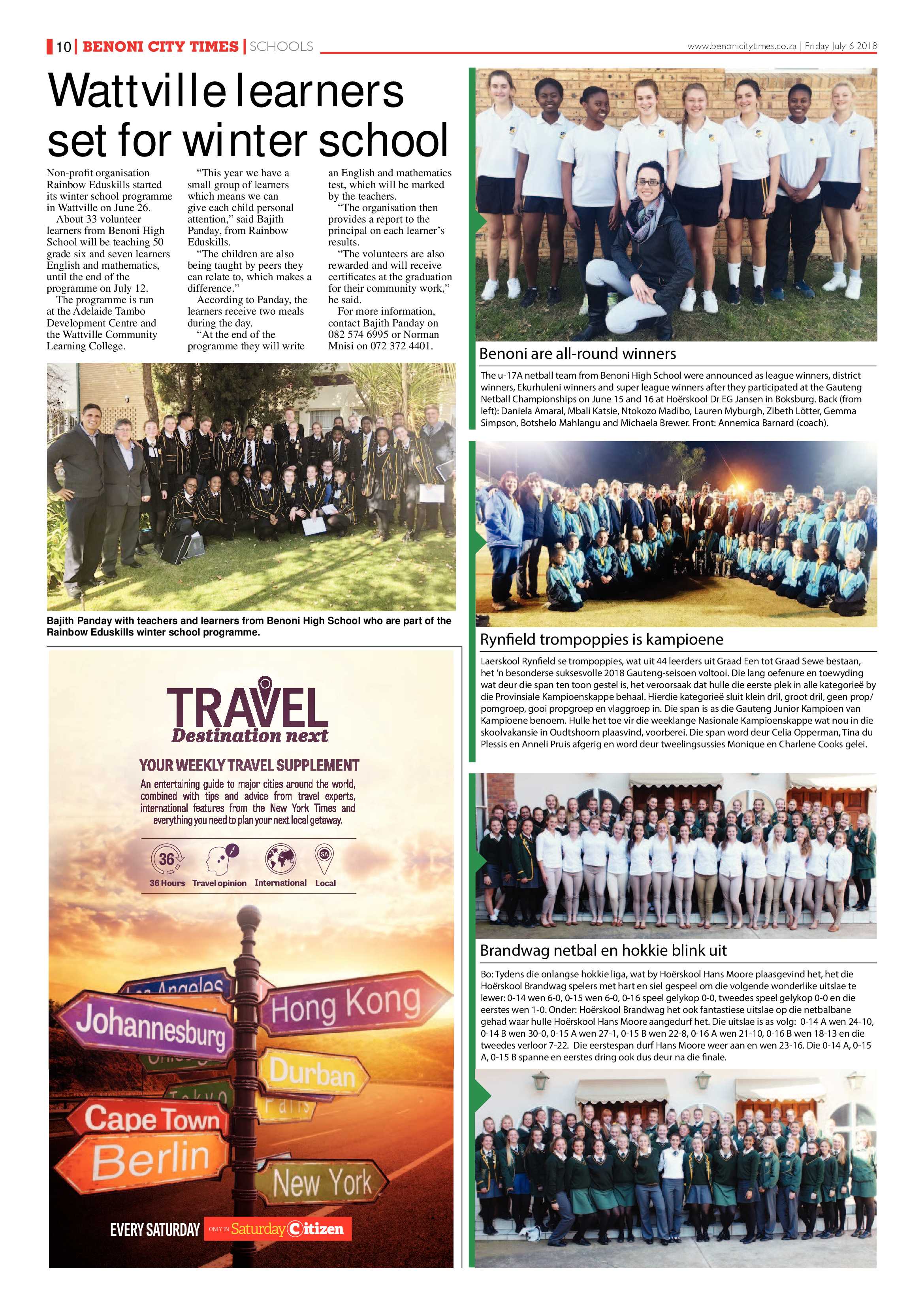 Benoni City Times 05 July page 10