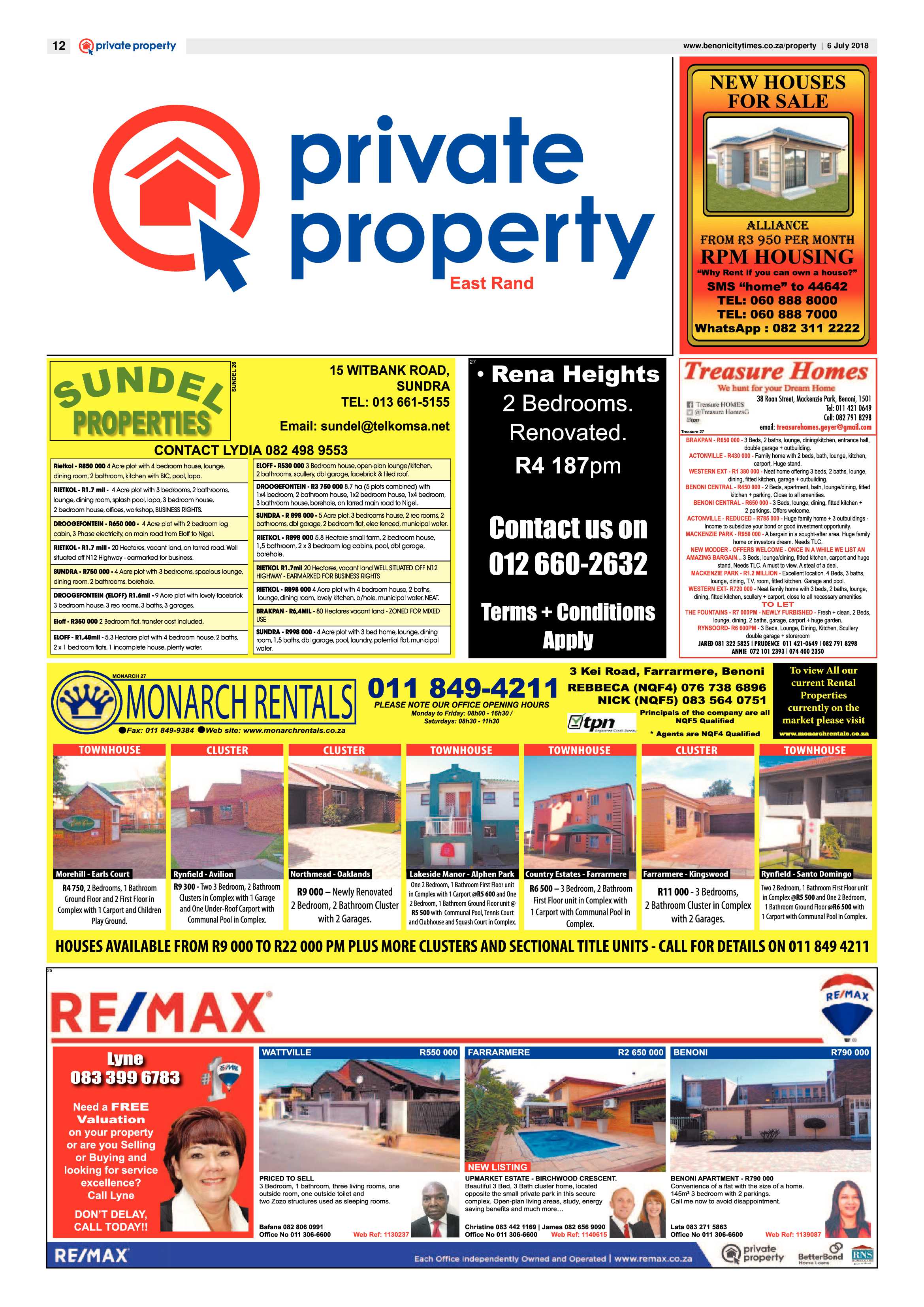 Benoni City Times 05 July page 12