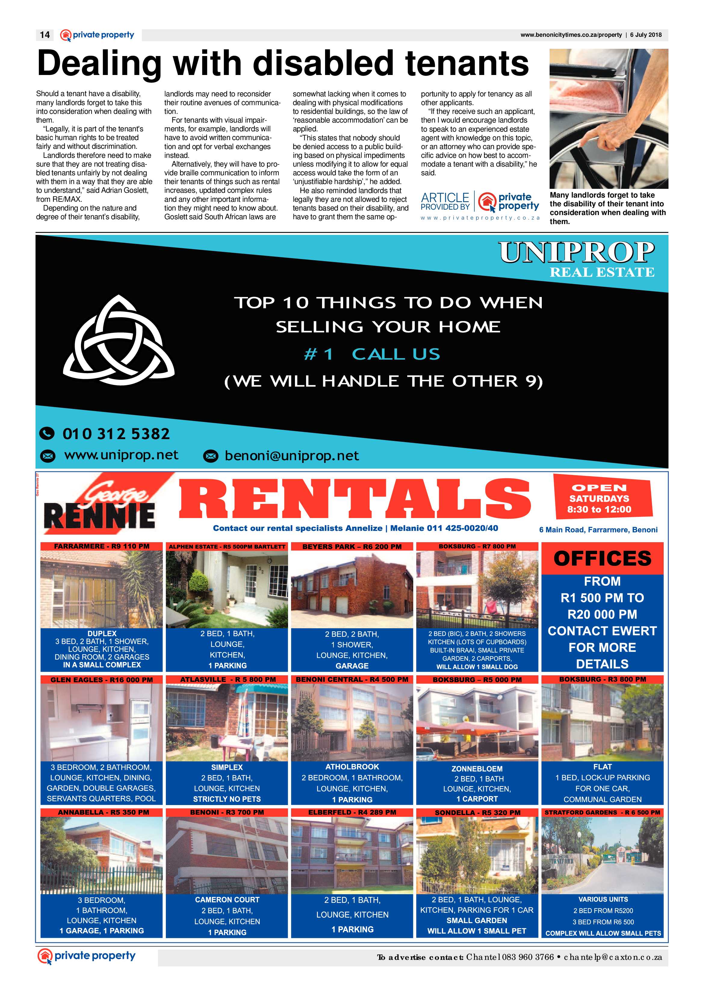 Benoni City Times 05 July page 14