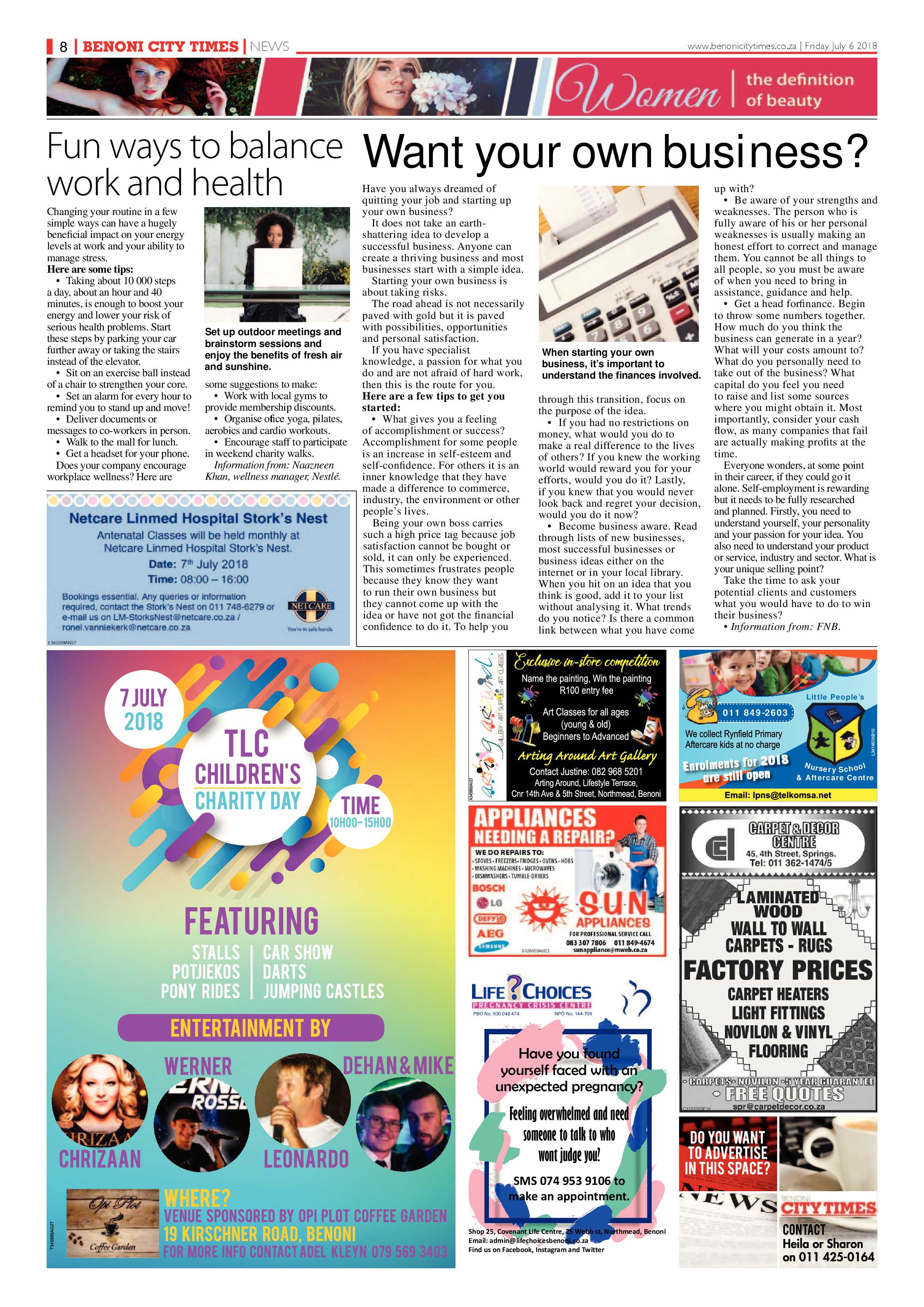 Benoni City Times 05 July page 8