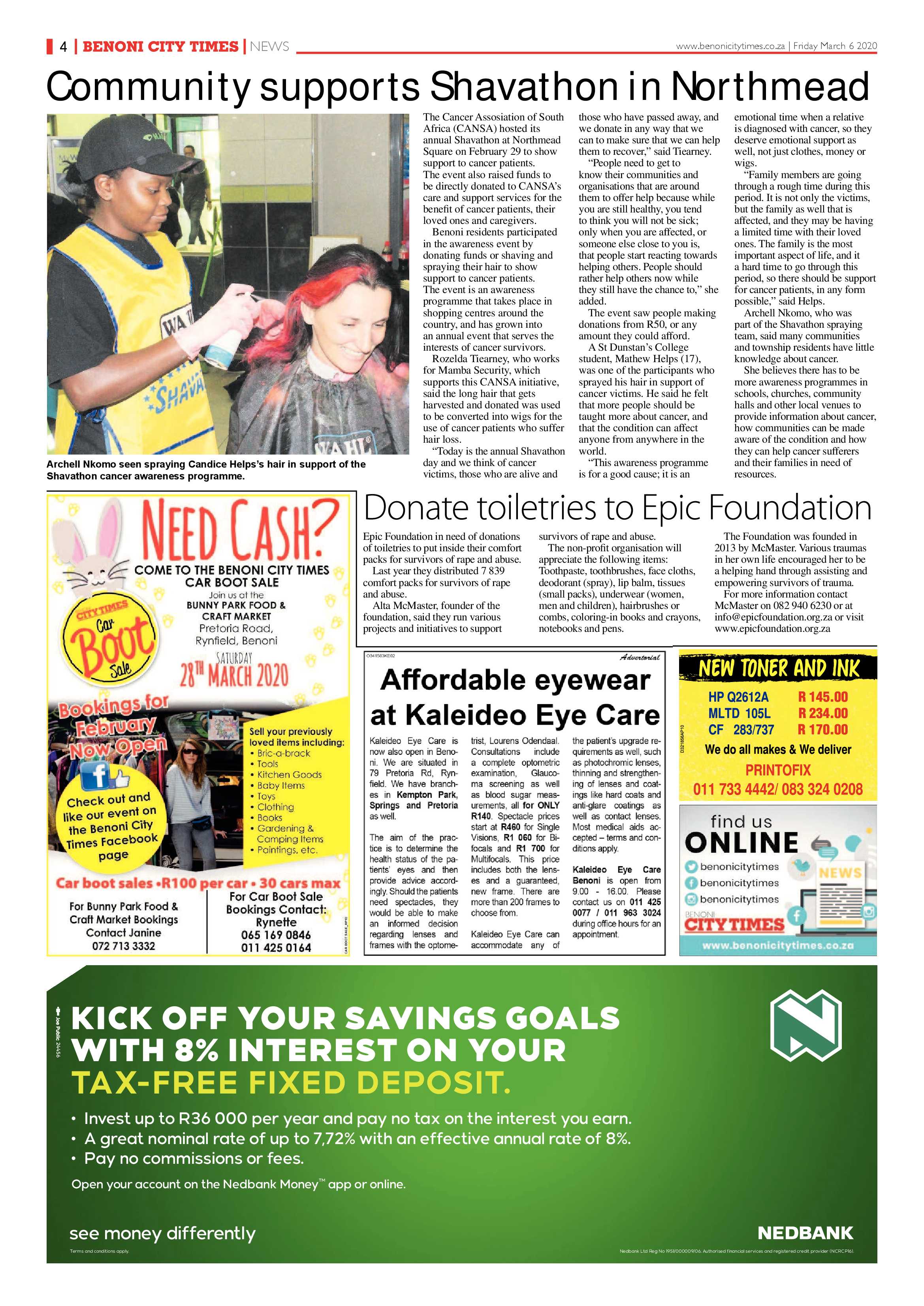 Benoni City Times 05 March 2020 page 4