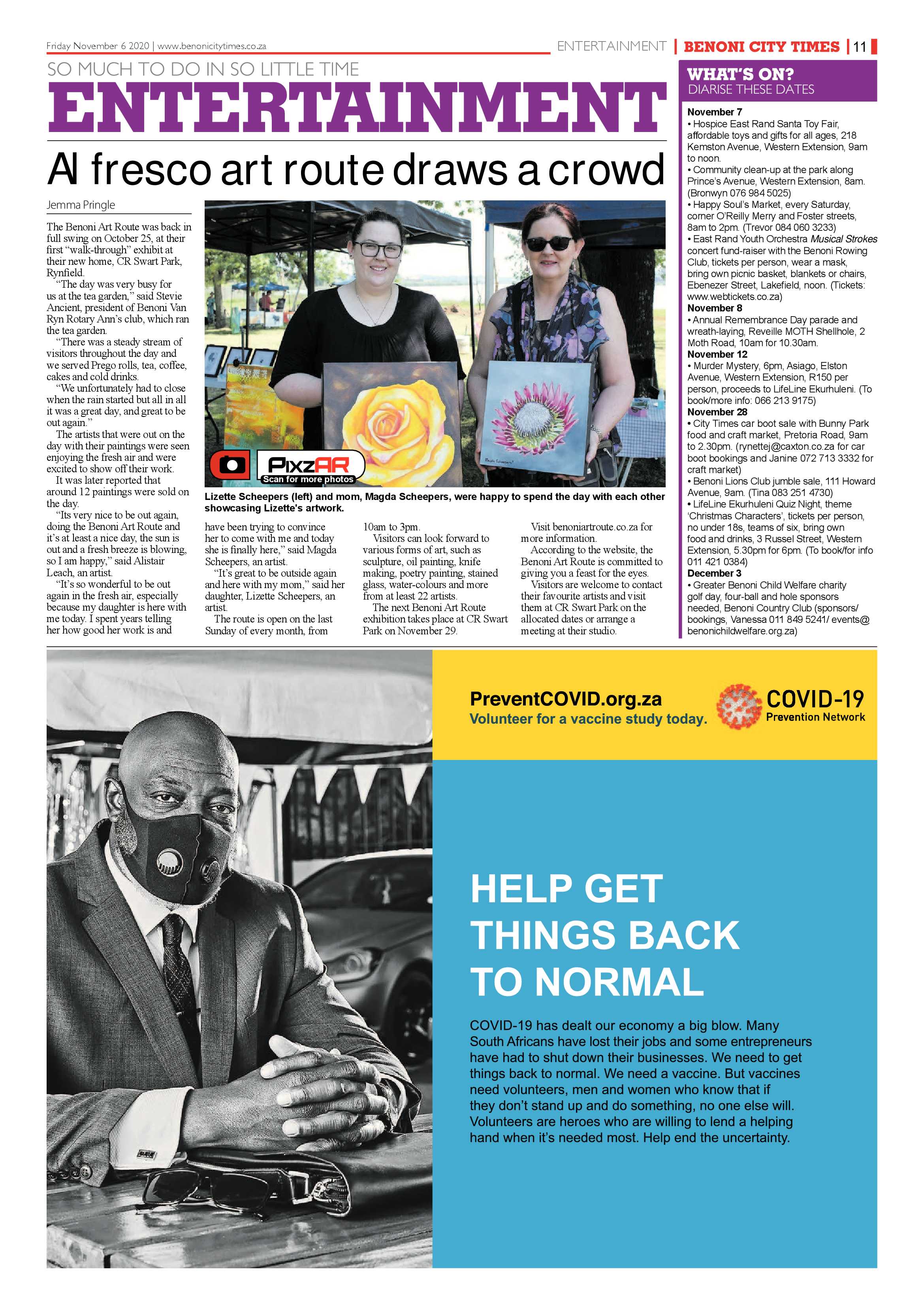 Benoni City Times 05 November 2020 page 11