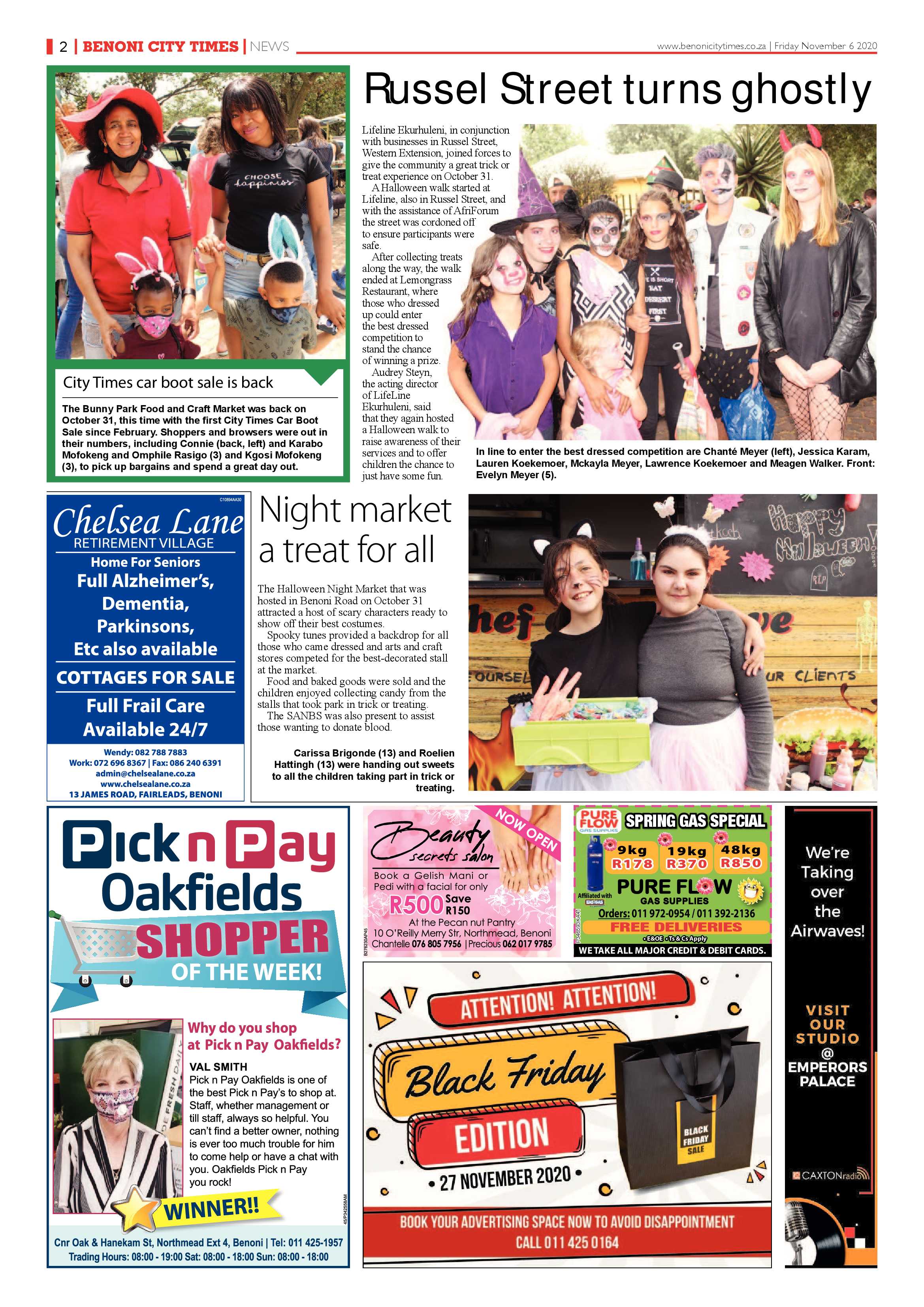 Benoni City Times 05 November 2020 page 2