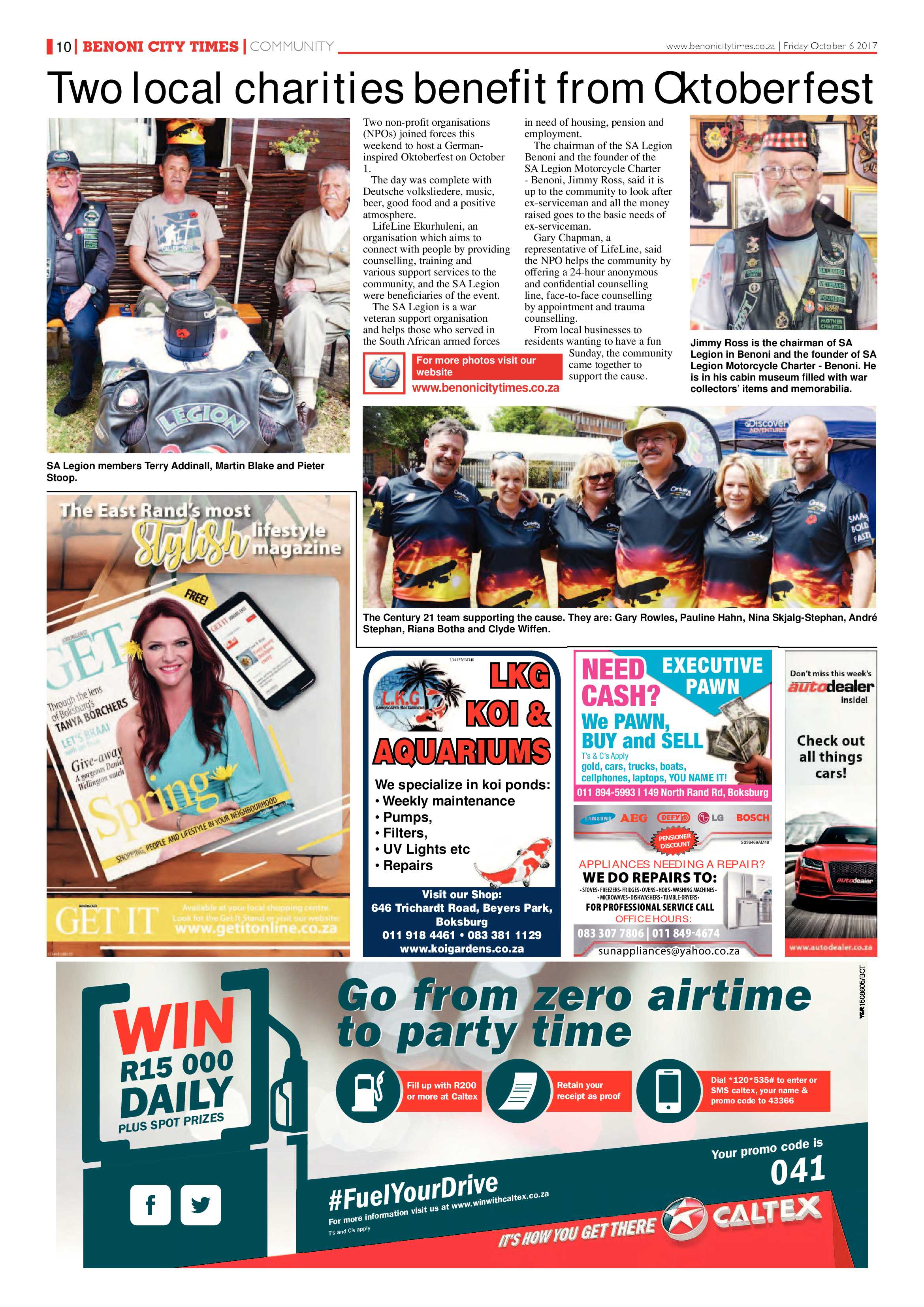 Benoni City Times 05 October 2017 page 10