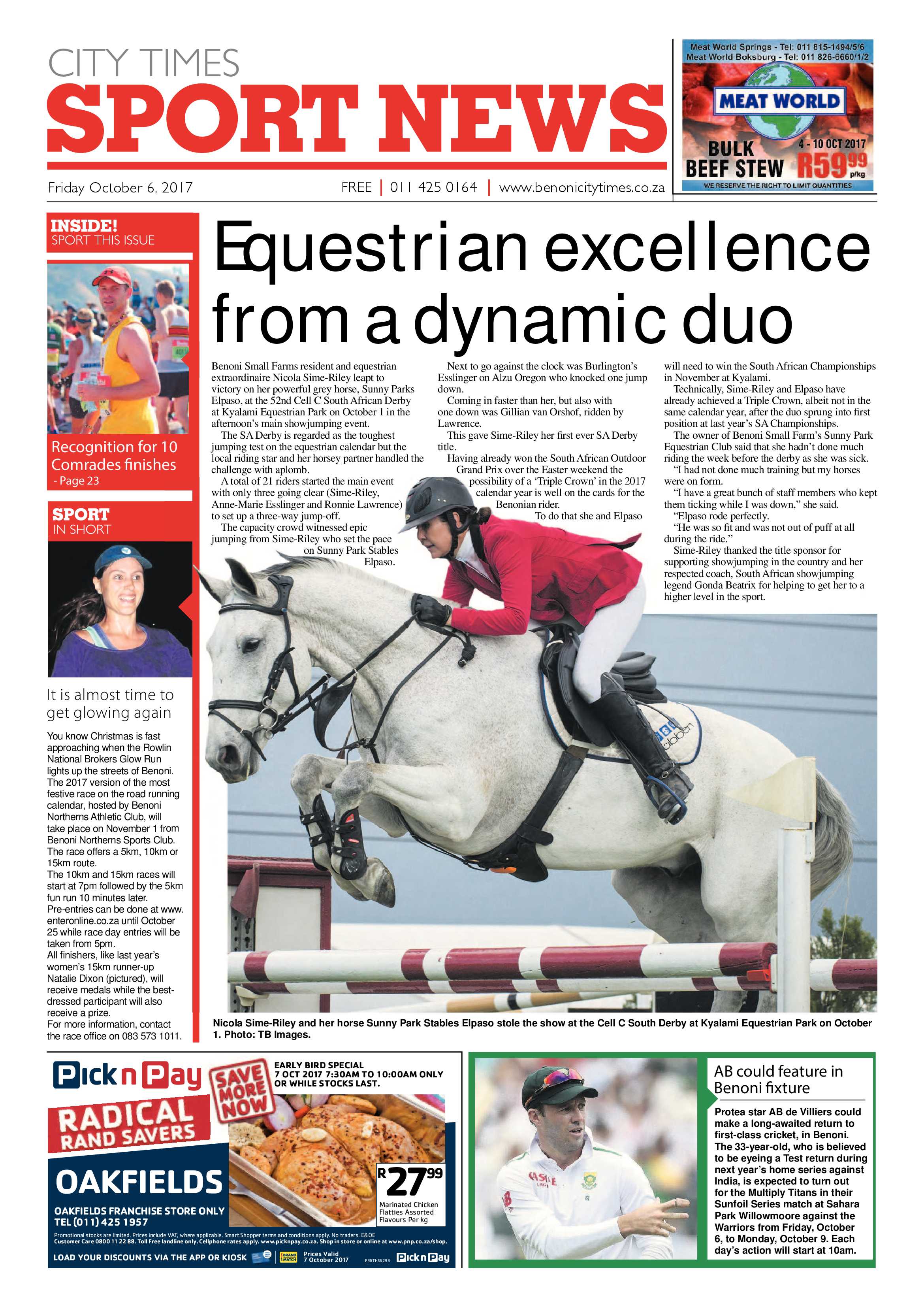 Benoni City Times 05 October 2017 page 24