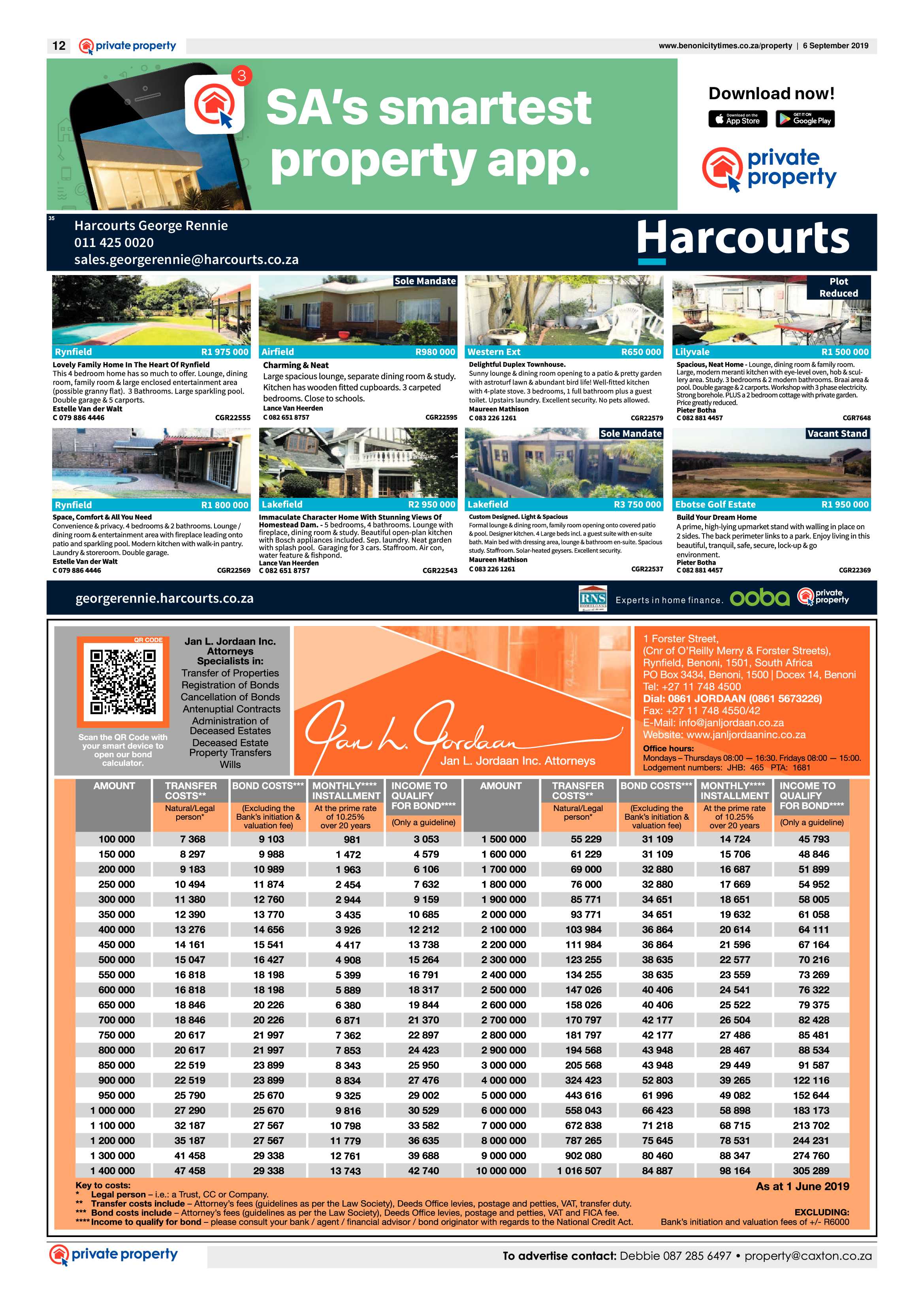 Benoni City Times 05 September 2019 page 12