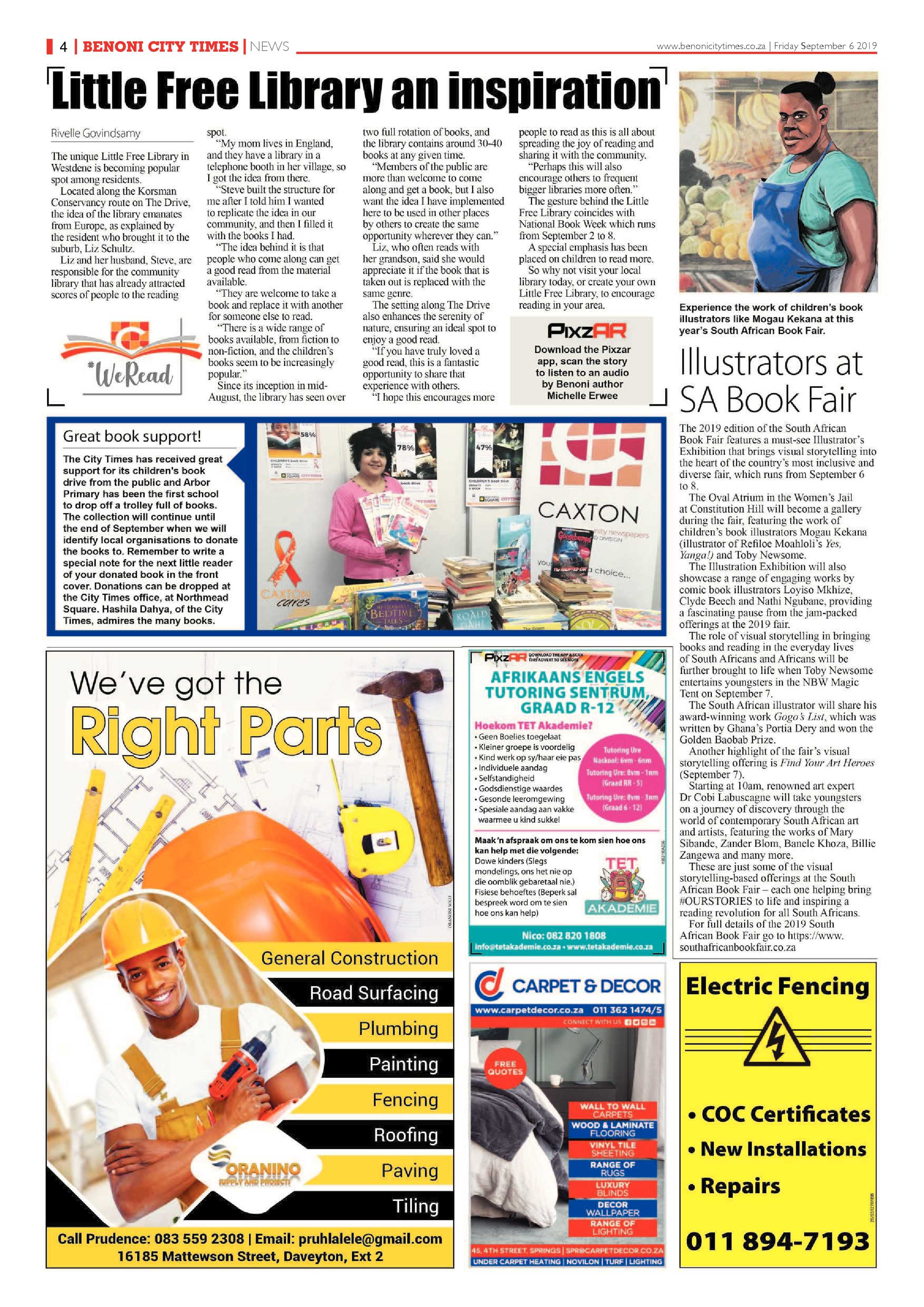Benoni City Times 05 September 2019 page 4