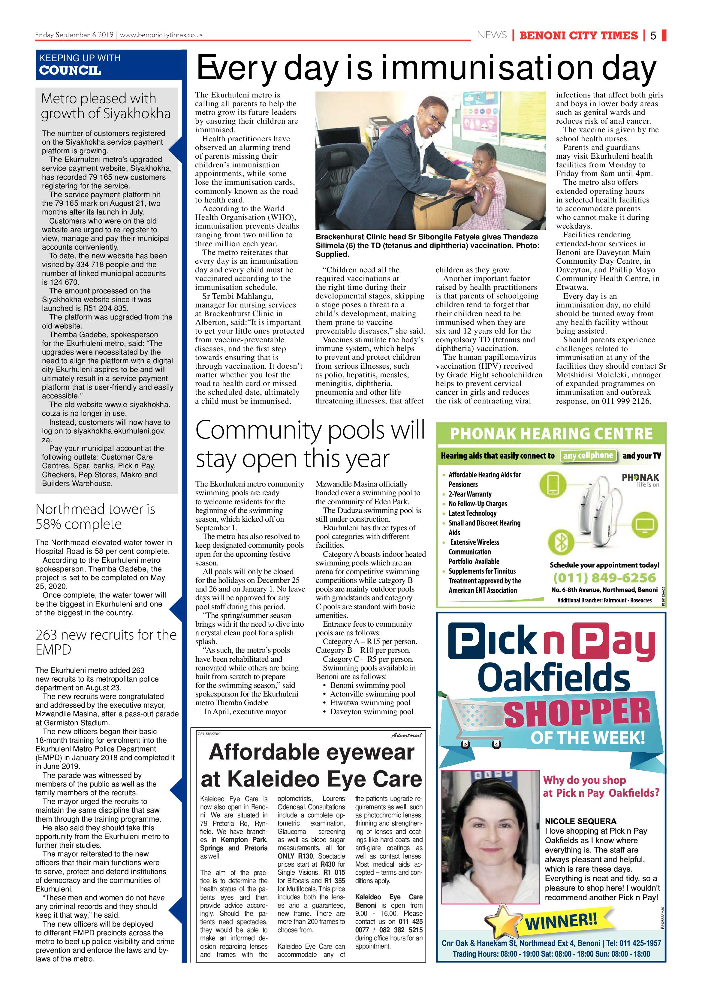 Benoni City Times 05 September 2019 page 5